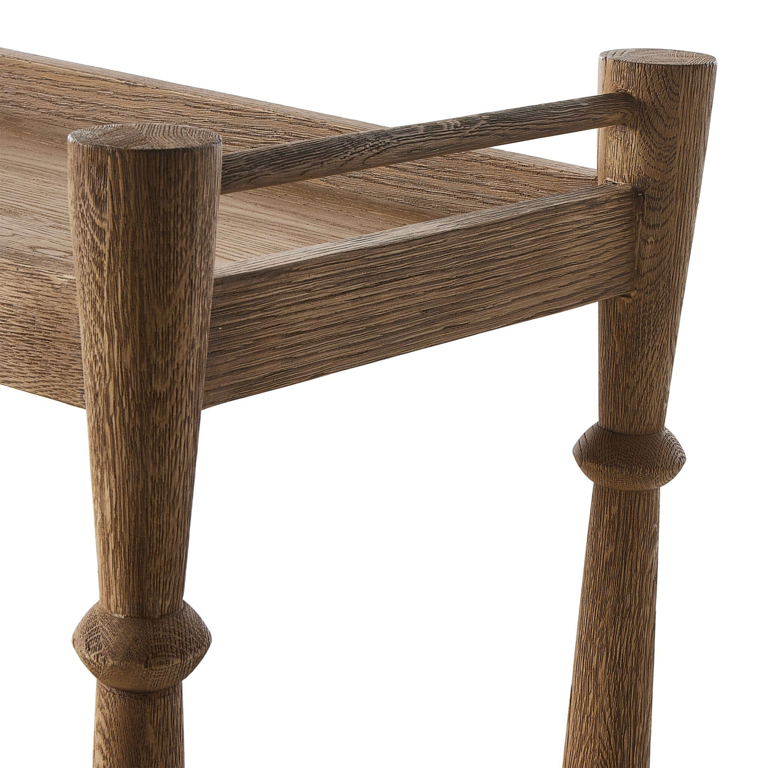 Alamosa Bar Cart, Light Wash Oak