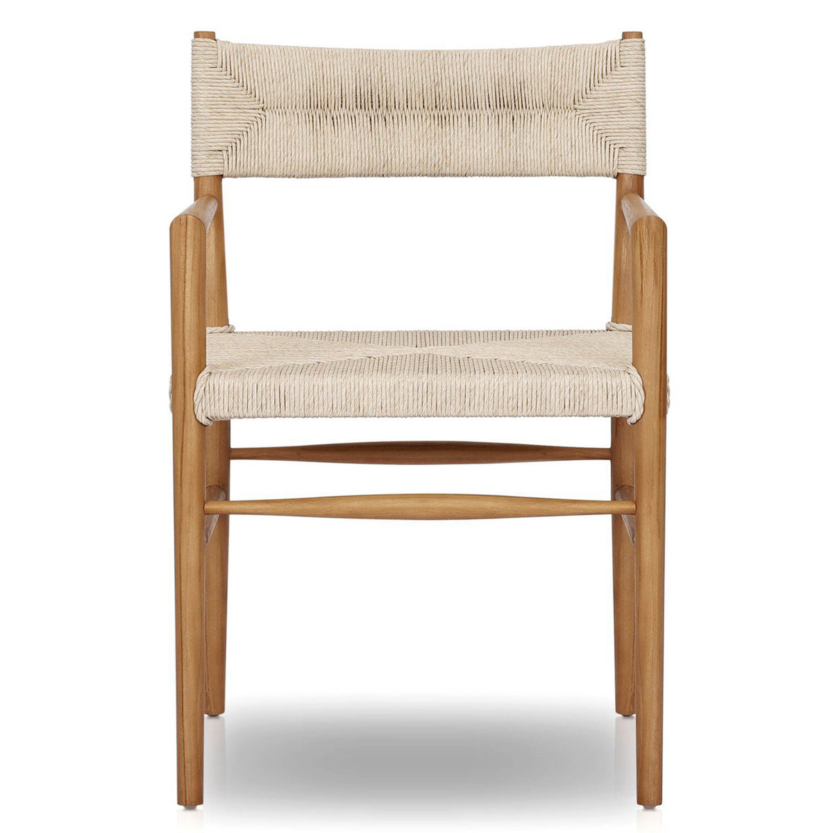 Lomas Outdoor Dining Armchair, Vintage White, Set of 2