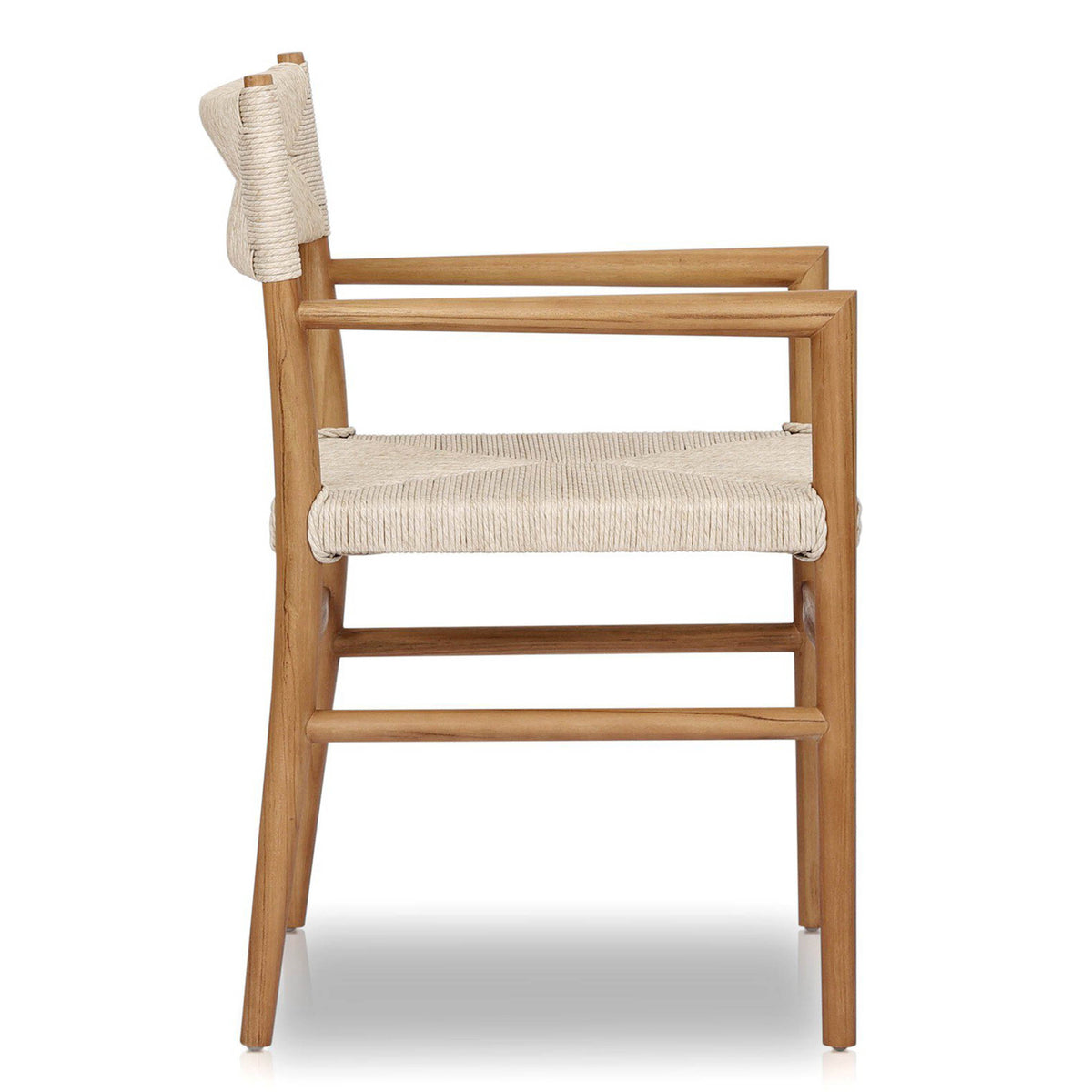 Lomas Outdoor Dining Armchair, Vintage White, Set of 2