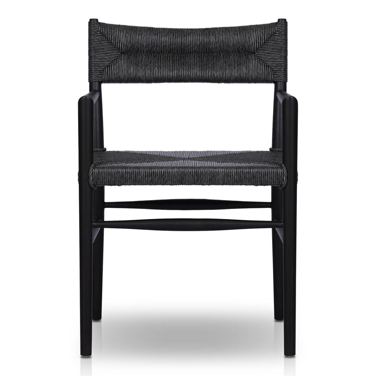 Lomas Outdoor Dining Armchair, Vintage Coal, Set of 2