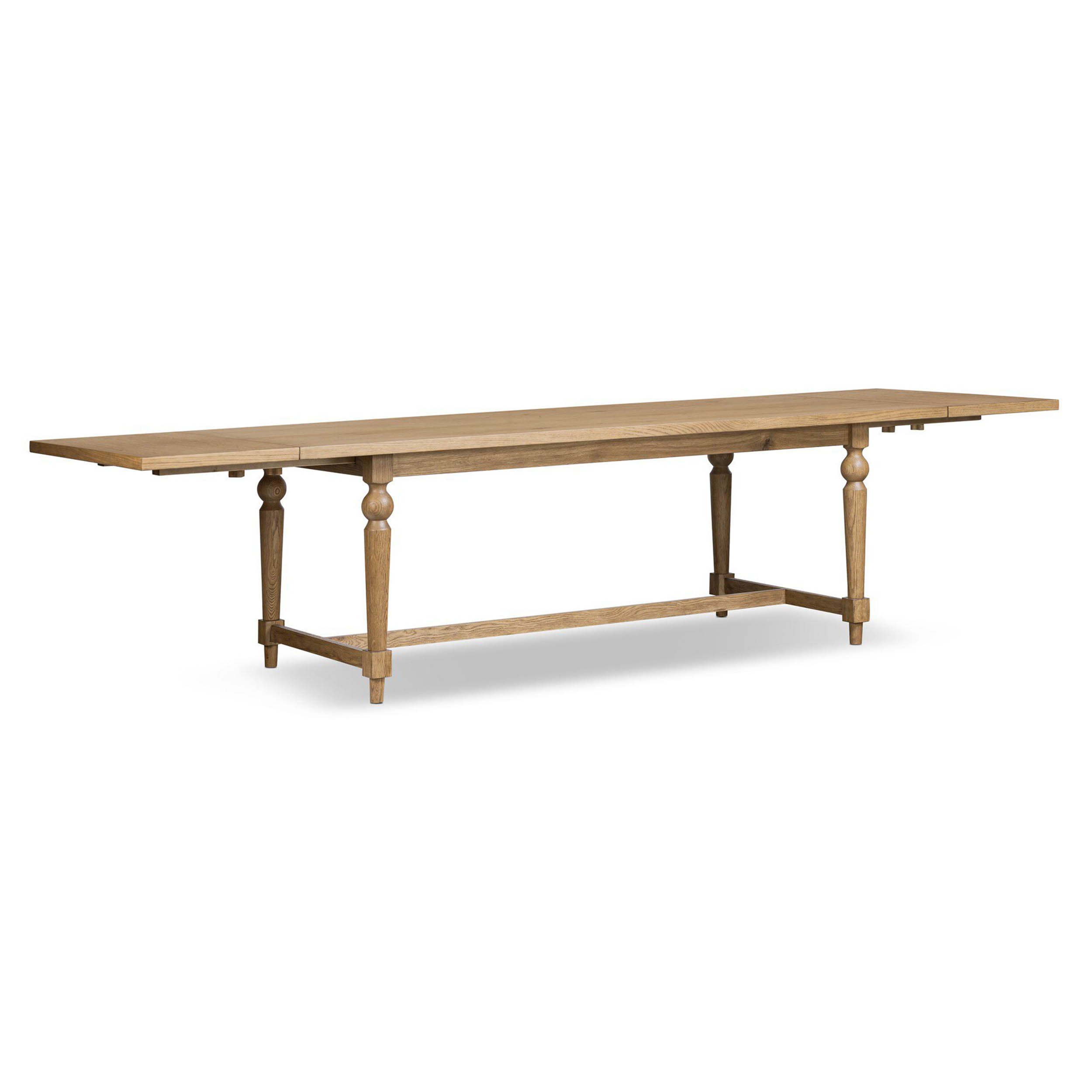 Blinn Extension Dining Table, Worn Oak Veneer