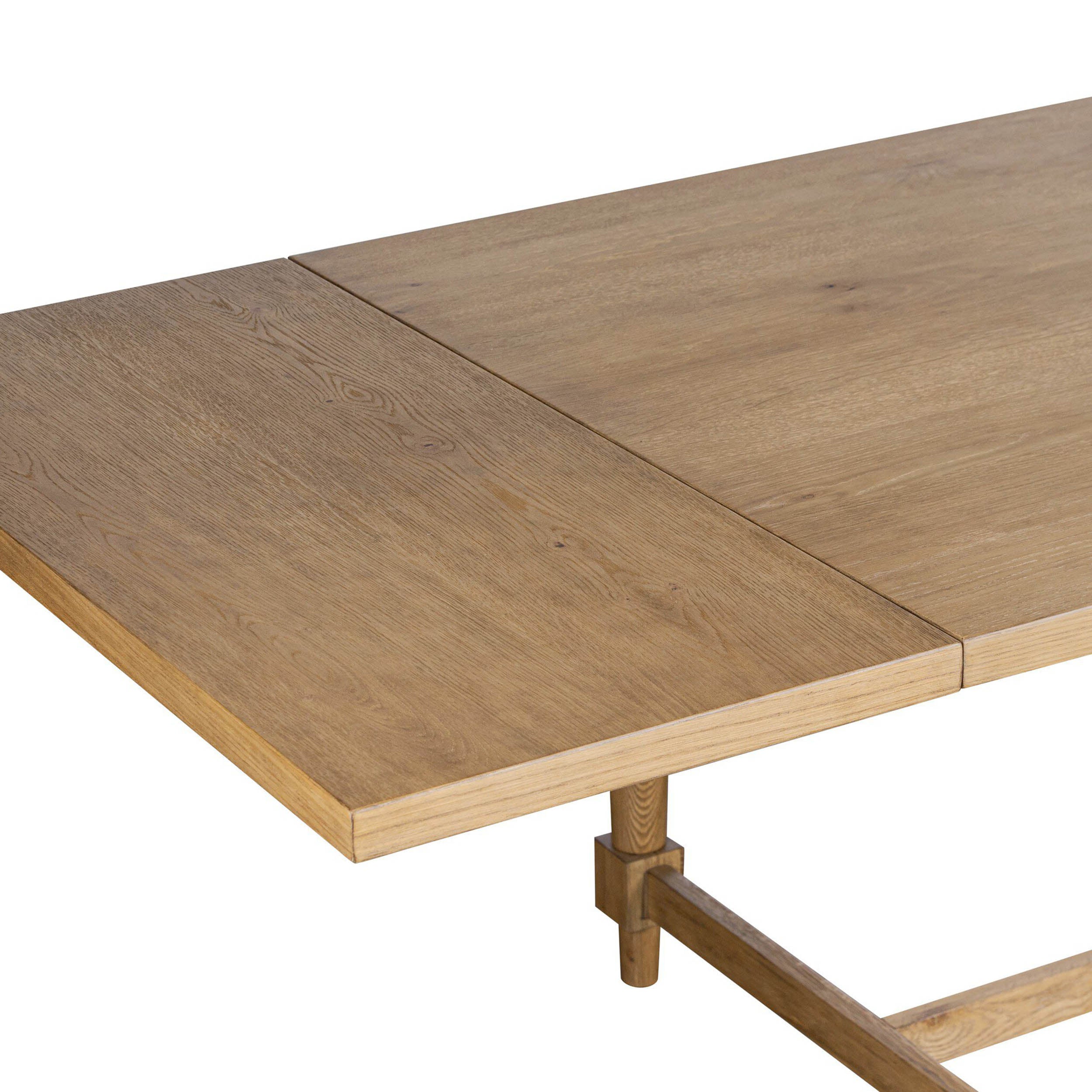 Blinn Extension Dining Table, Worn Oak Veneer