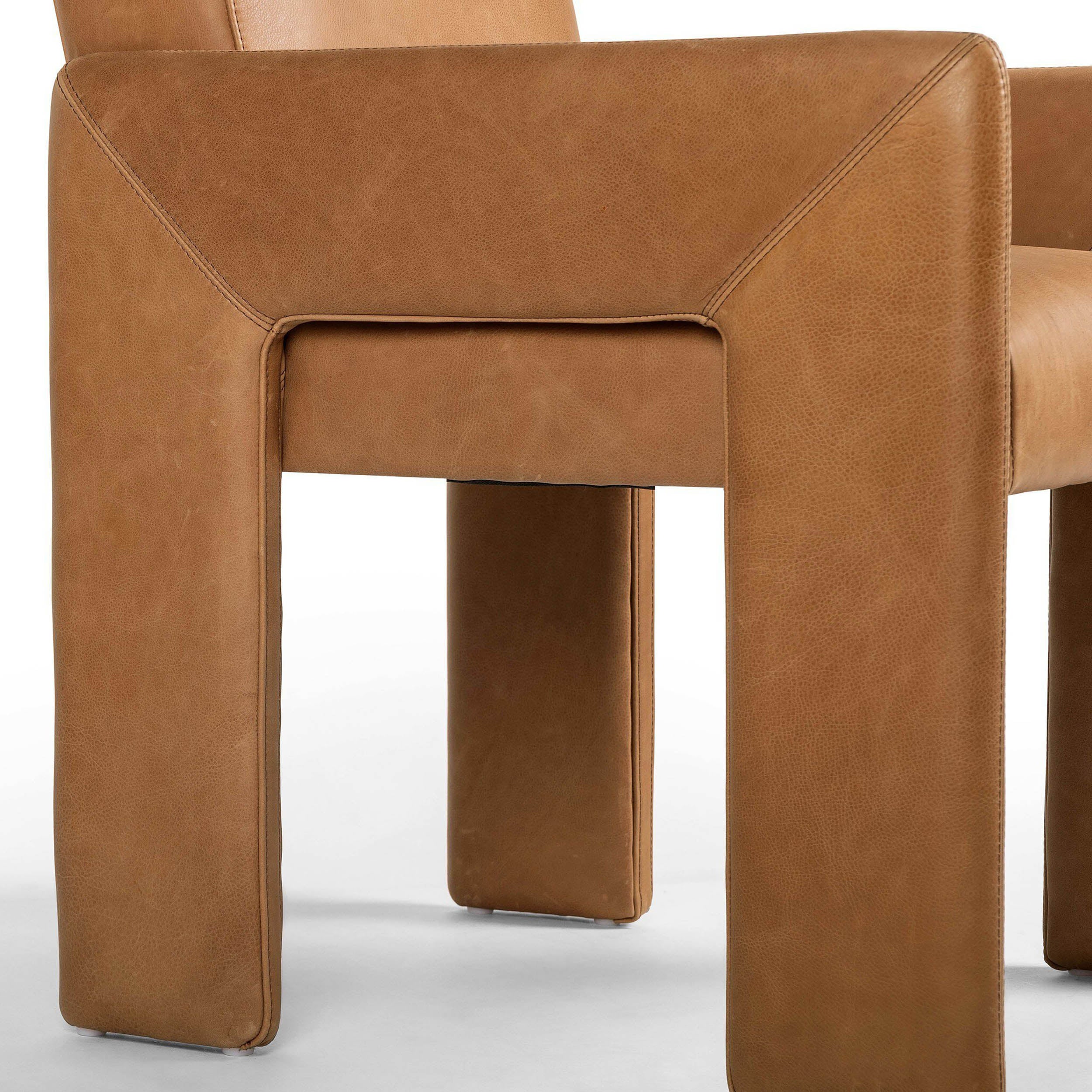 Amur Dining Armchair, Palermo Cognac