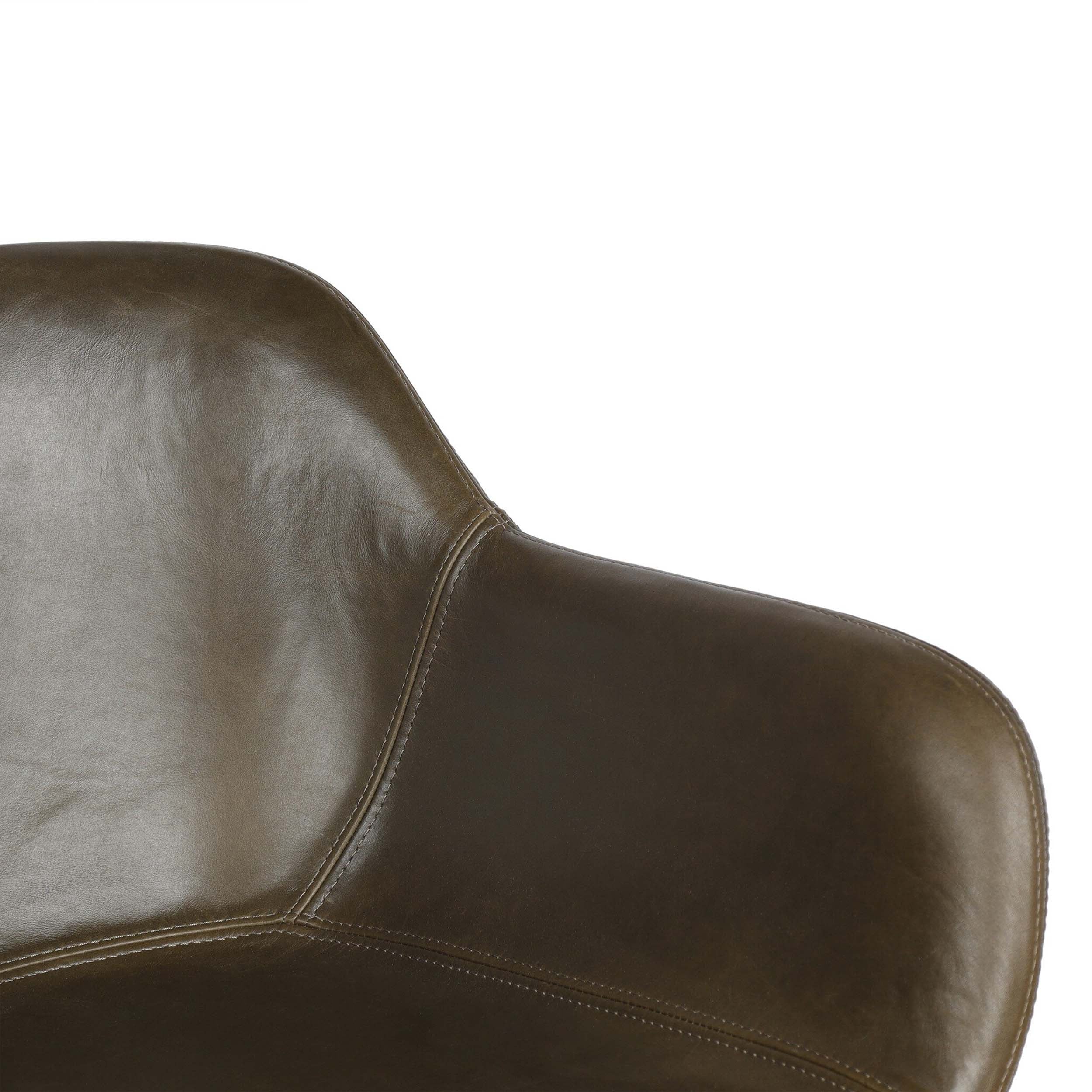 Hannah Swivel Bar + Counter Stool, Dulane Moss