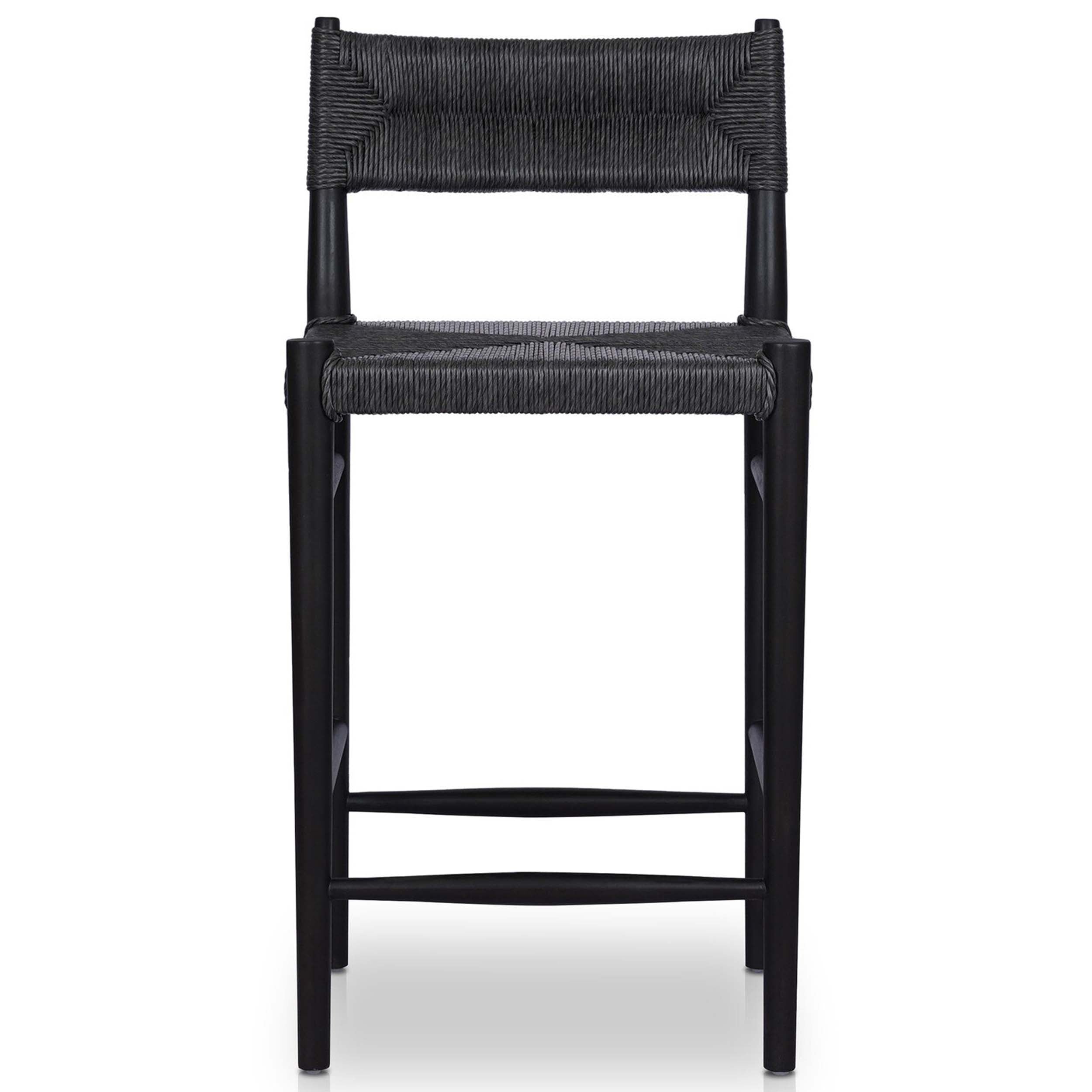 Lomas Bar + Counter Outdoor Stool, Vintage Coal