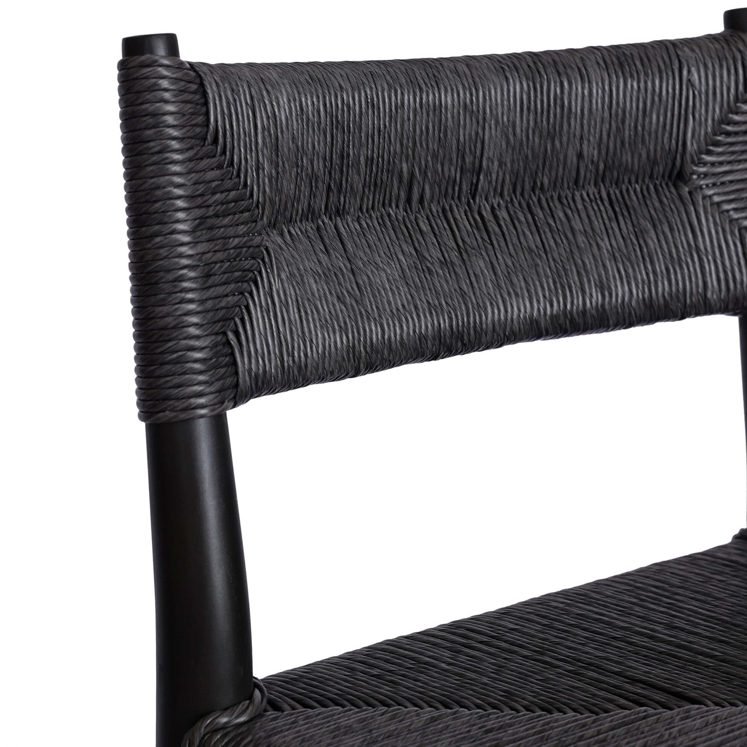Lomas Bar + Counter Outdoor Stool, Vintage Coal