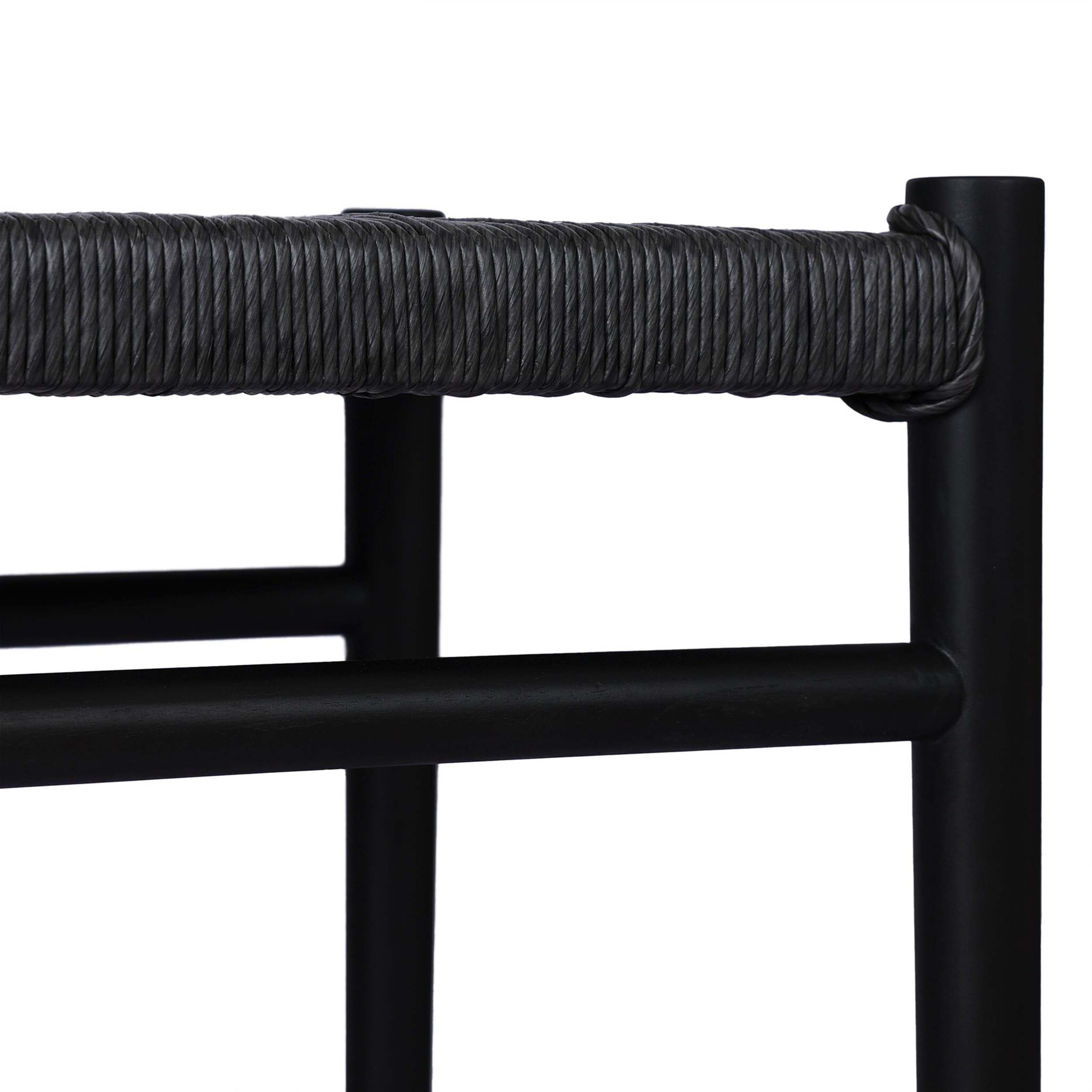 Lomas Bar + Counter Outdoor Stool, Vintage Coal