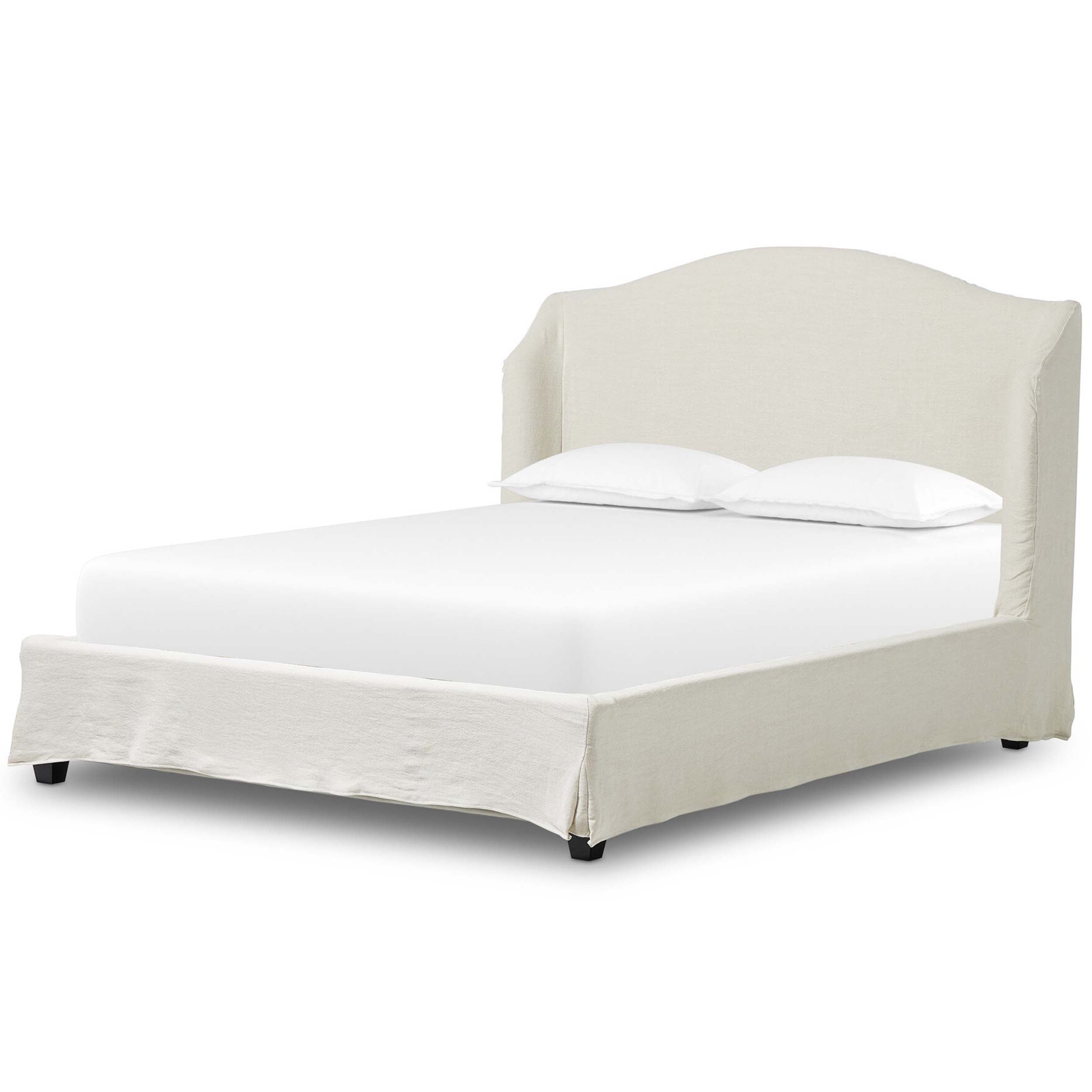 Meryl Slipcover Bed, Broadway Mist