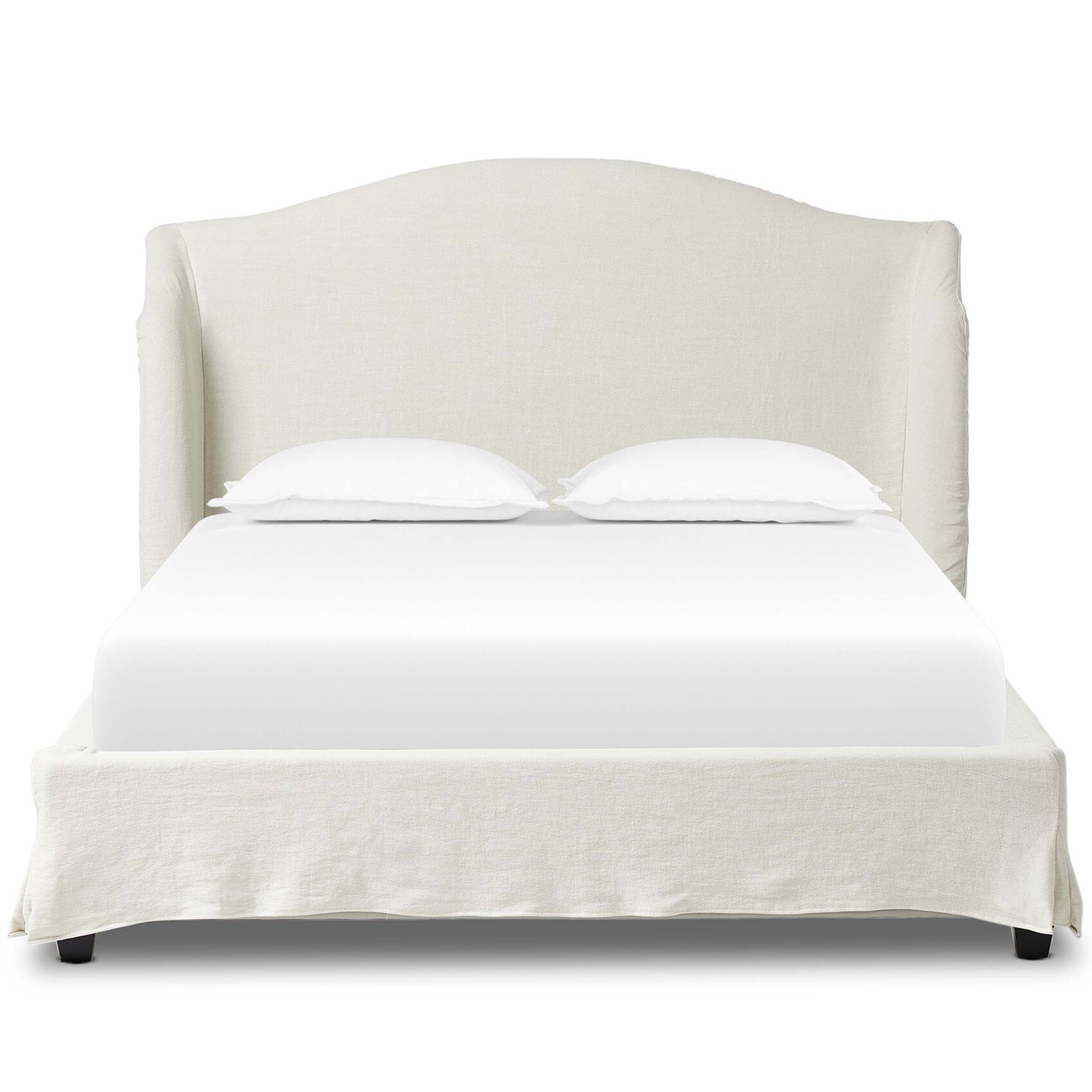 Meryl Slipcover Bed, Broadway Mist