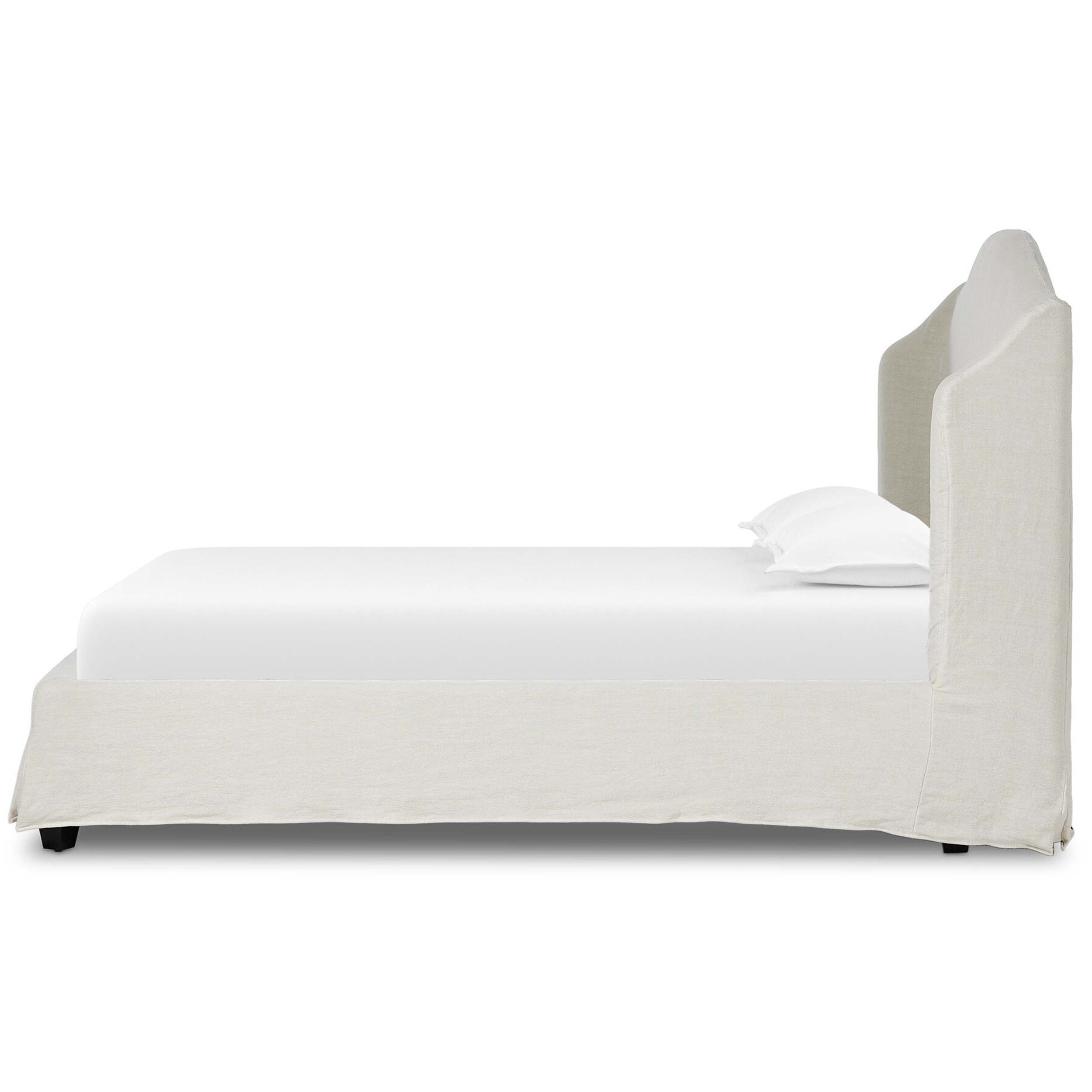 Meryl Slipcover Bed, Broadway Mist
