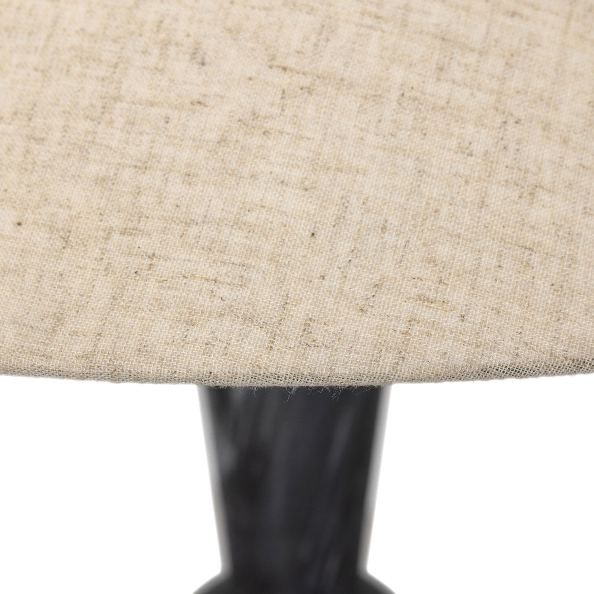 Bibianna Table Lamp, Black Italian Marble