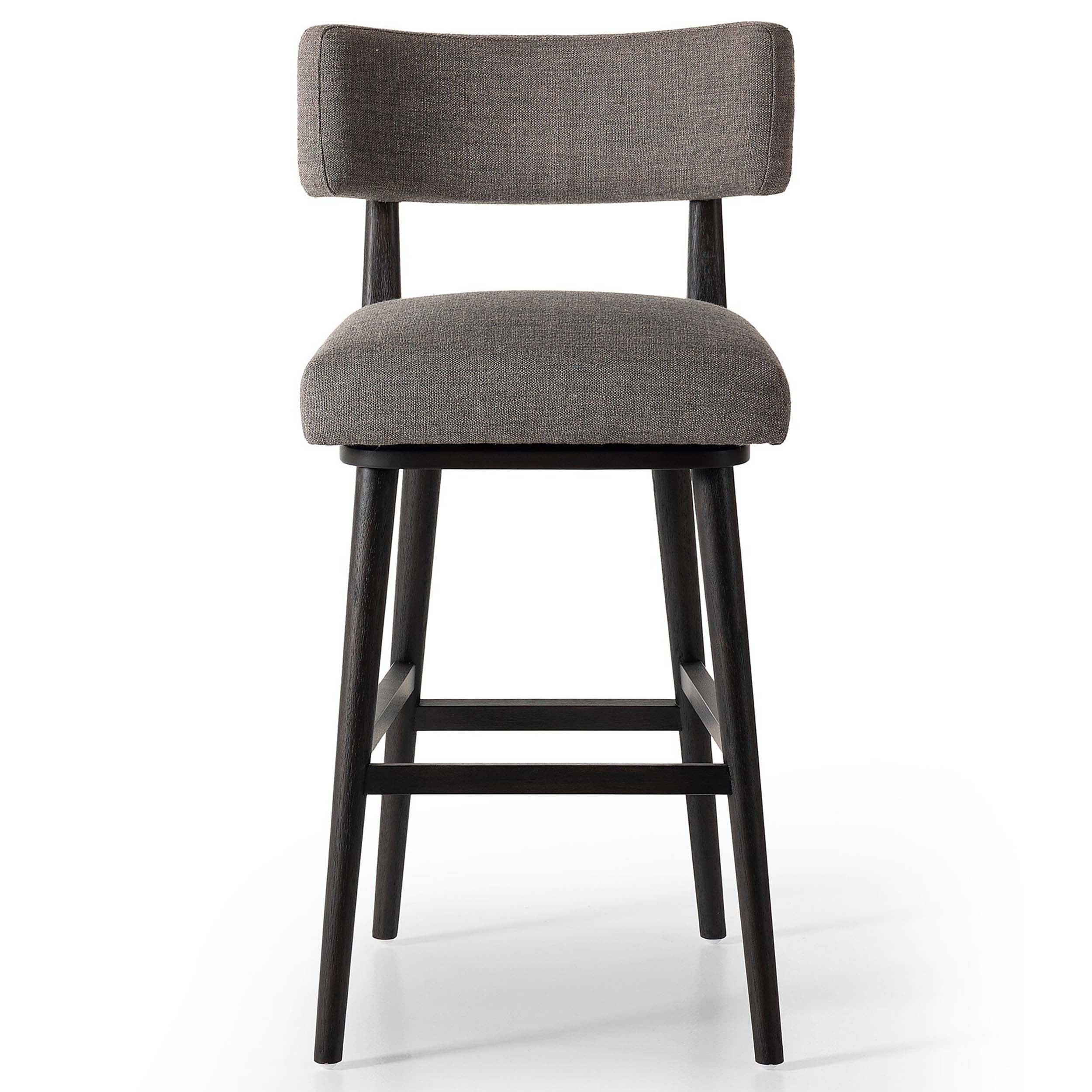 Cardell Swivel Bar + Counter Stool, Alcala Nickel