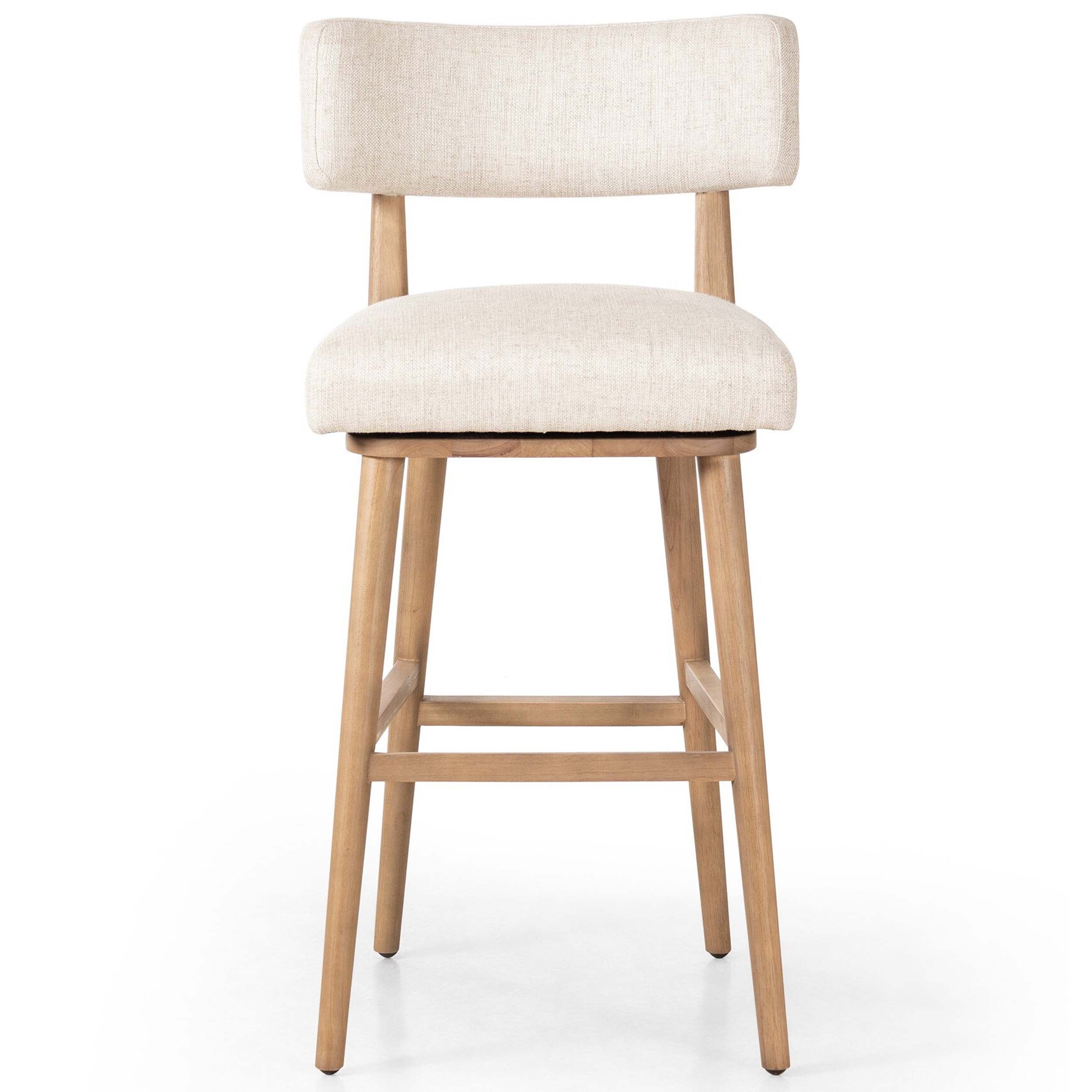Cardell Swivel Bar + Counter Stool, Essence Natural