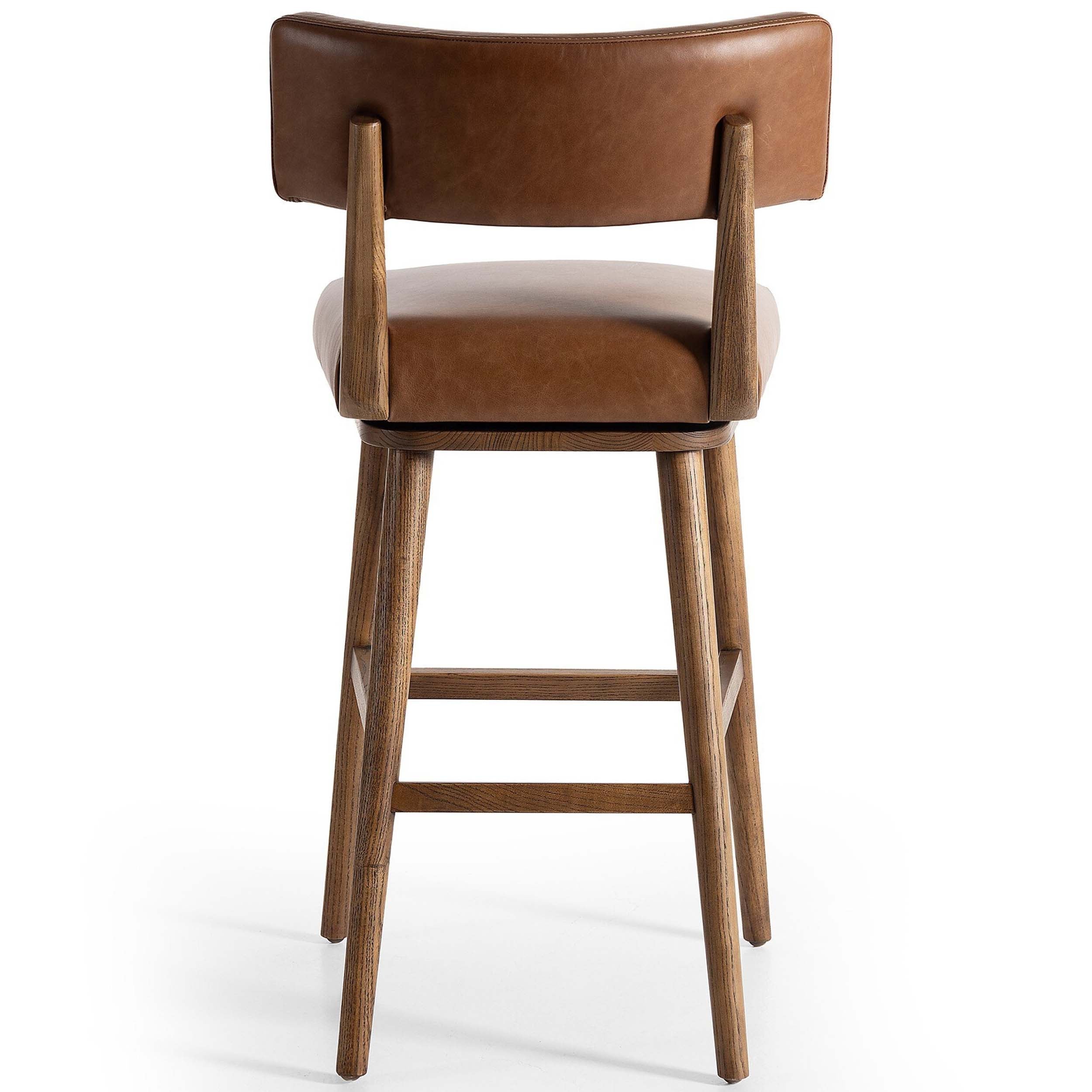 Cardell Swivel Bar + Counter Stool, Sonoma Chestnut