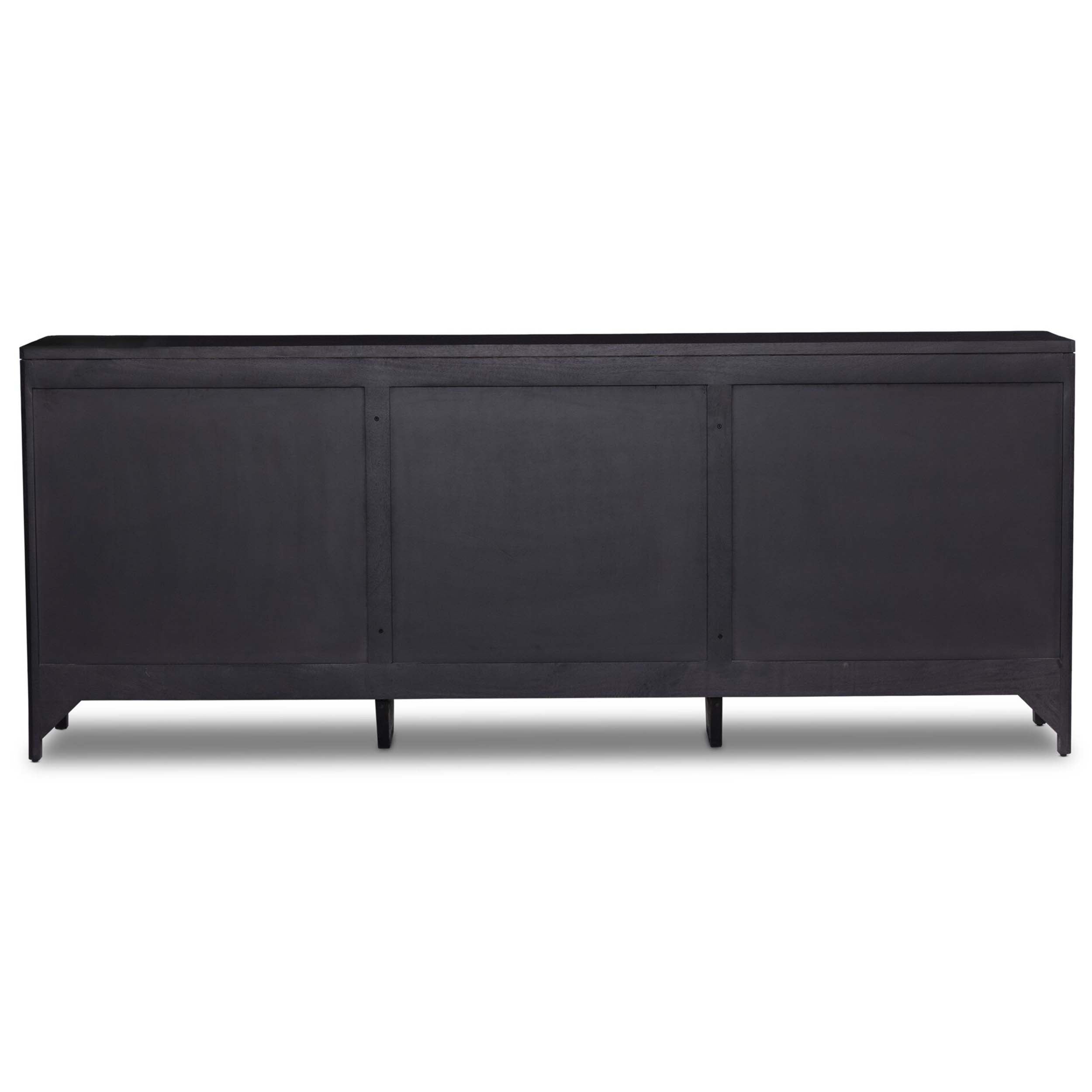 Sydney 9 Drawer Dresser, Natural Cane/Black Wash