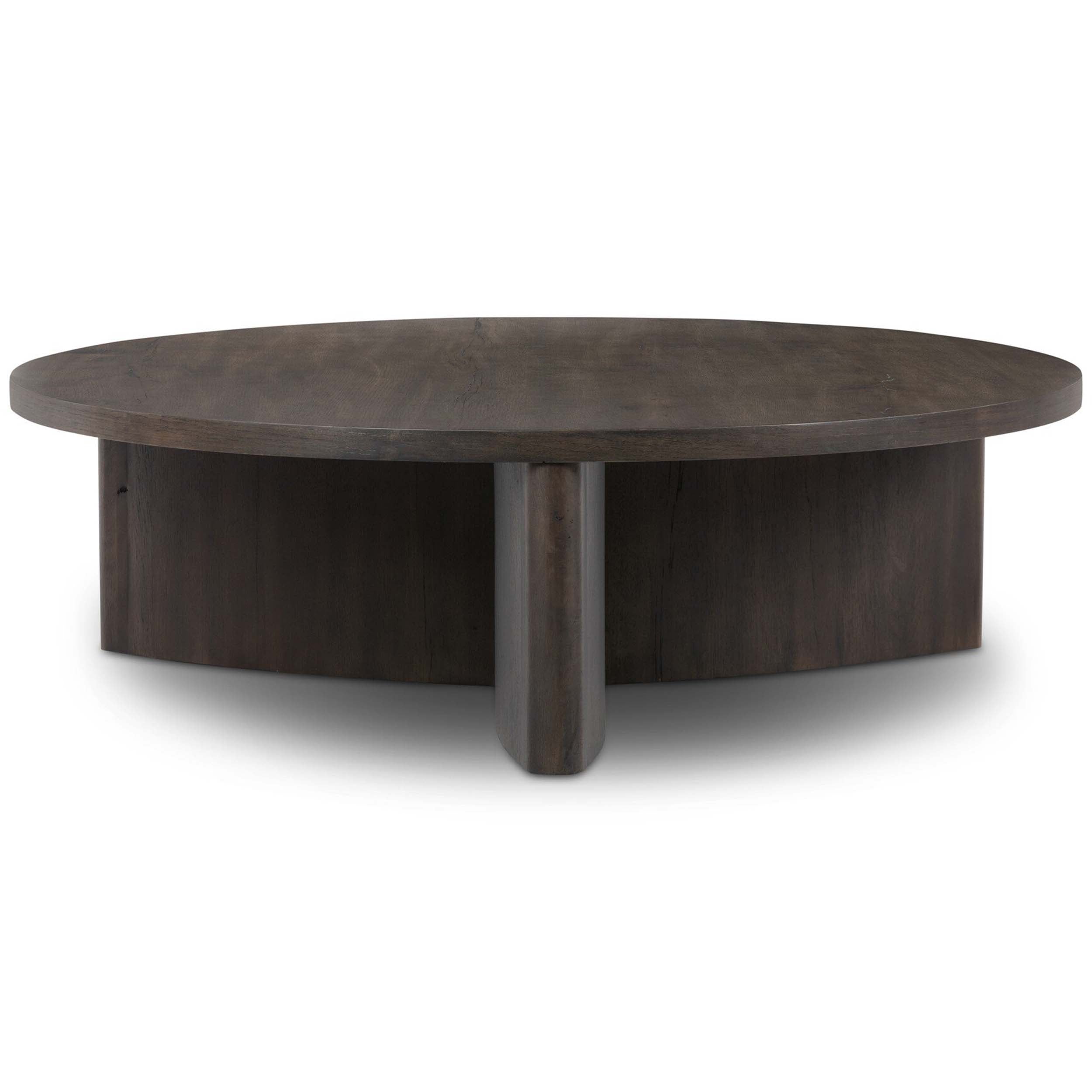 Toli Coffee Table, Smoked Black Veneer