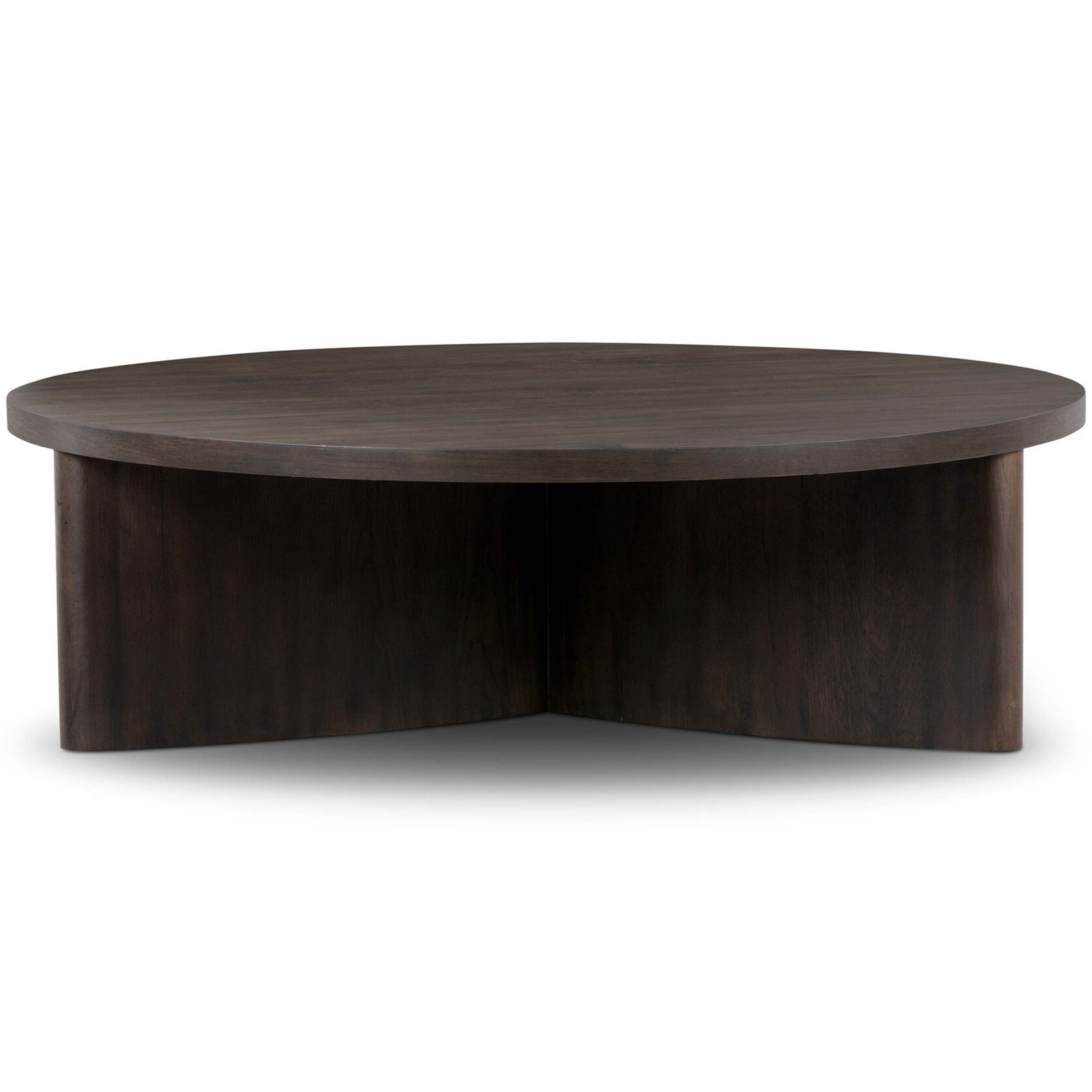 Toli Coffee Table, Smoked Black Veneer