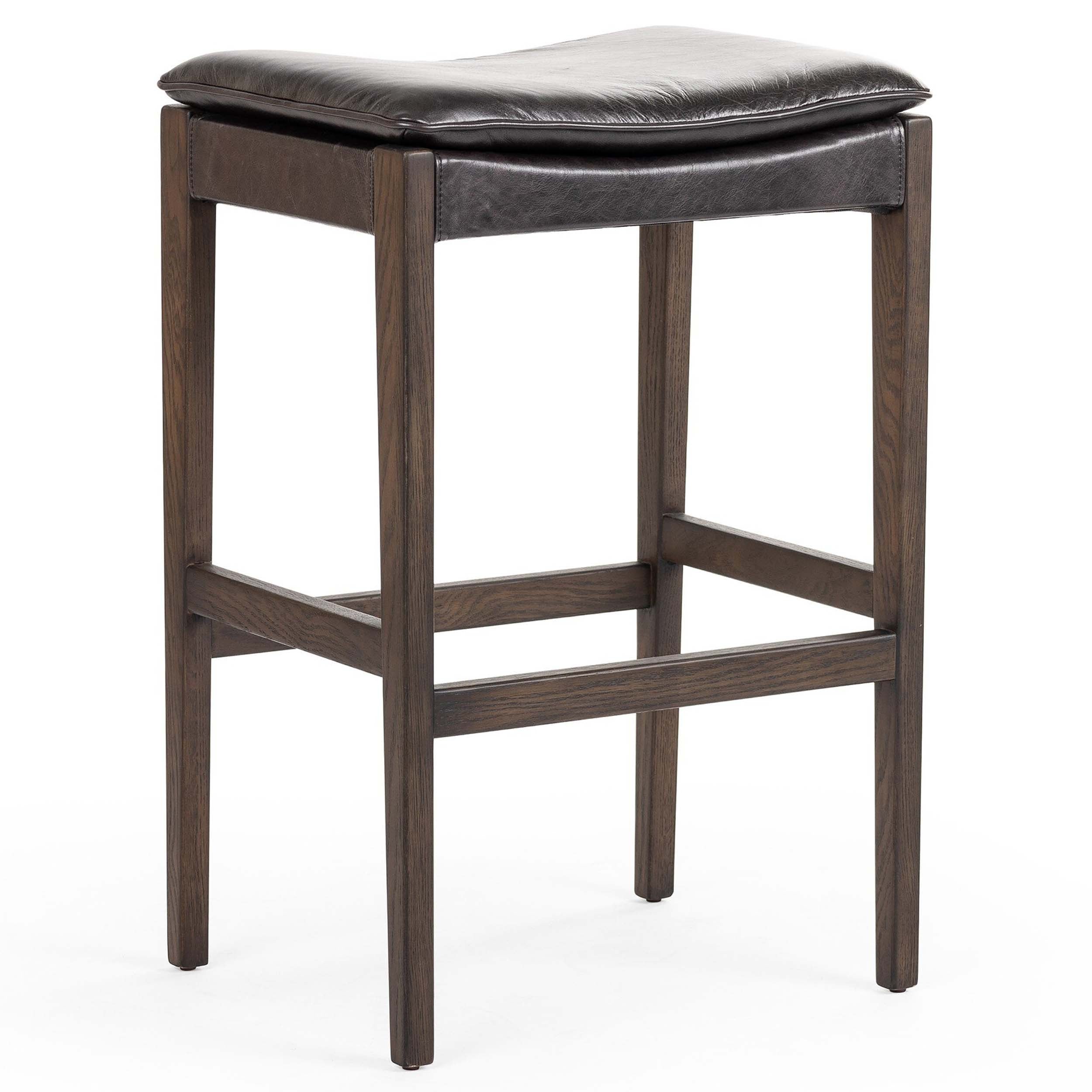 Aya Bar + Counter Stool, Sonoma Black