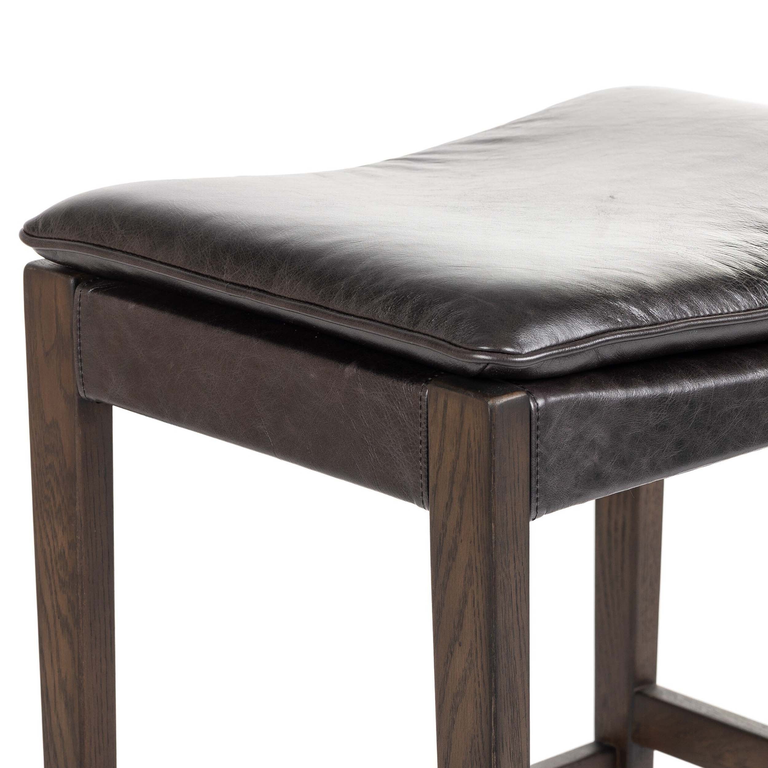 Aya Bar + Counter Stool, Sonoma Black