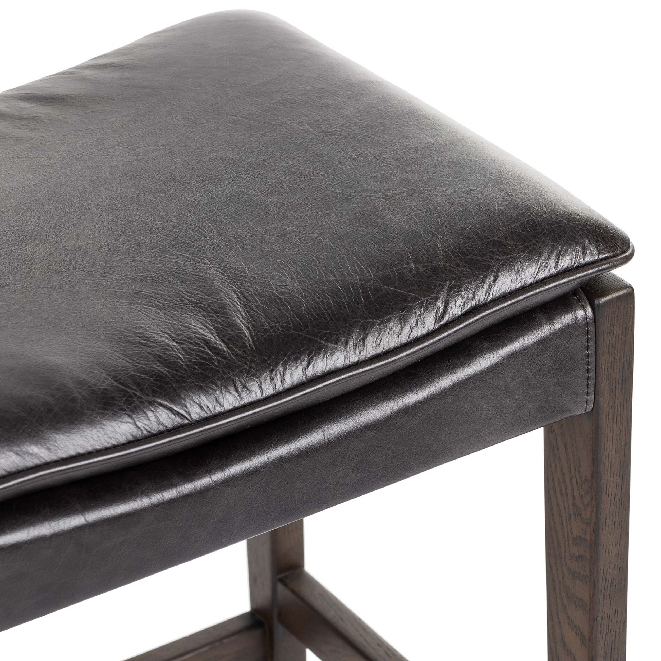 Aya Bar + Counter Stool, Sonoma Black