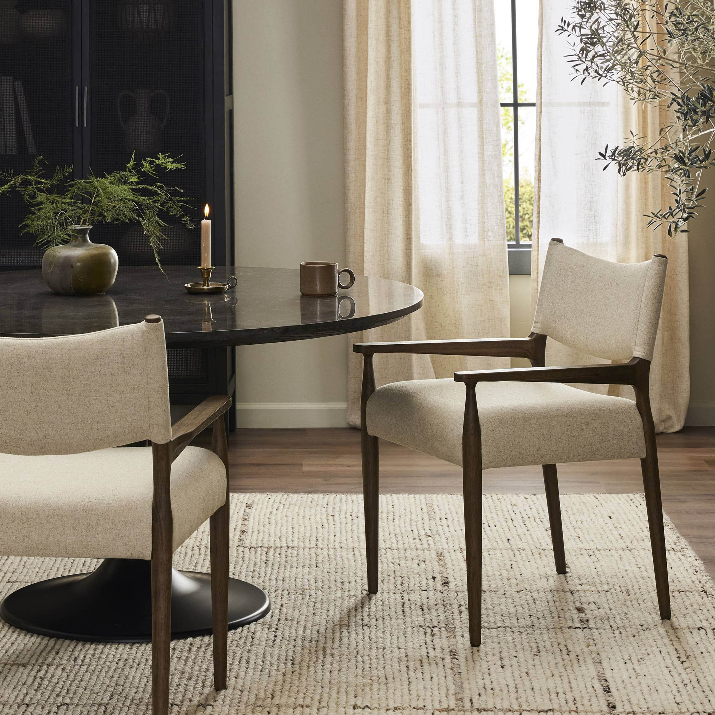 Jayla Dining Armchair, Antwerp Natural