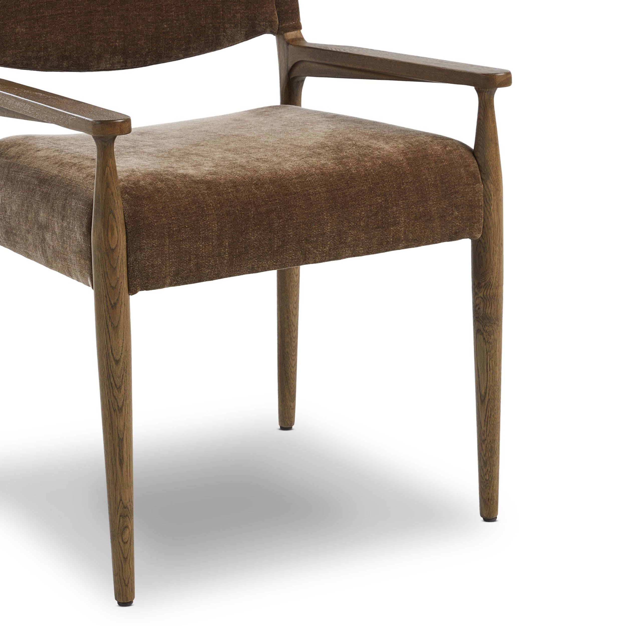 Jayla Dining Armchair, Altair Mushroom