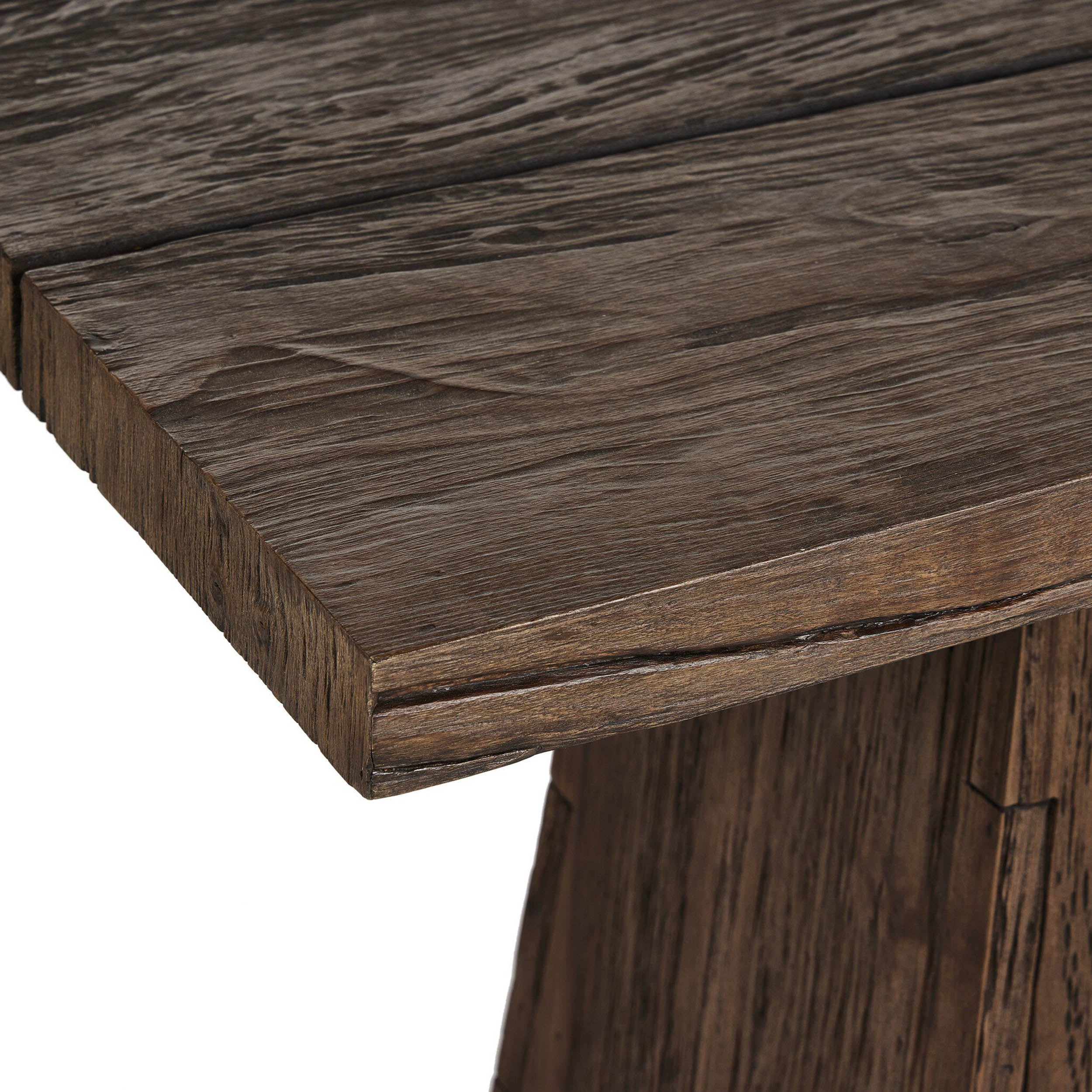 Atlas Console Table, Smoked Alder