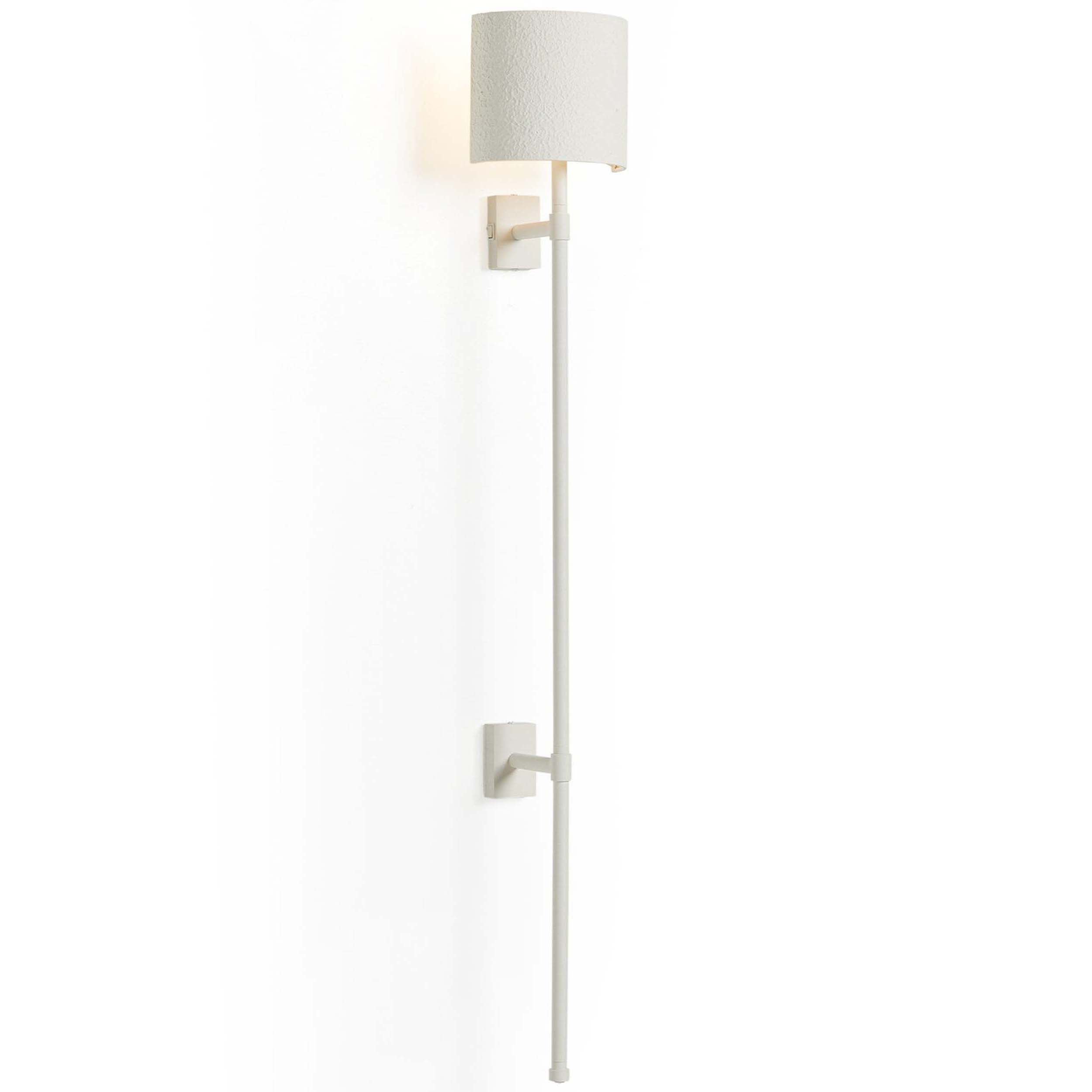 Maurice Sconce, Matte White Plaster