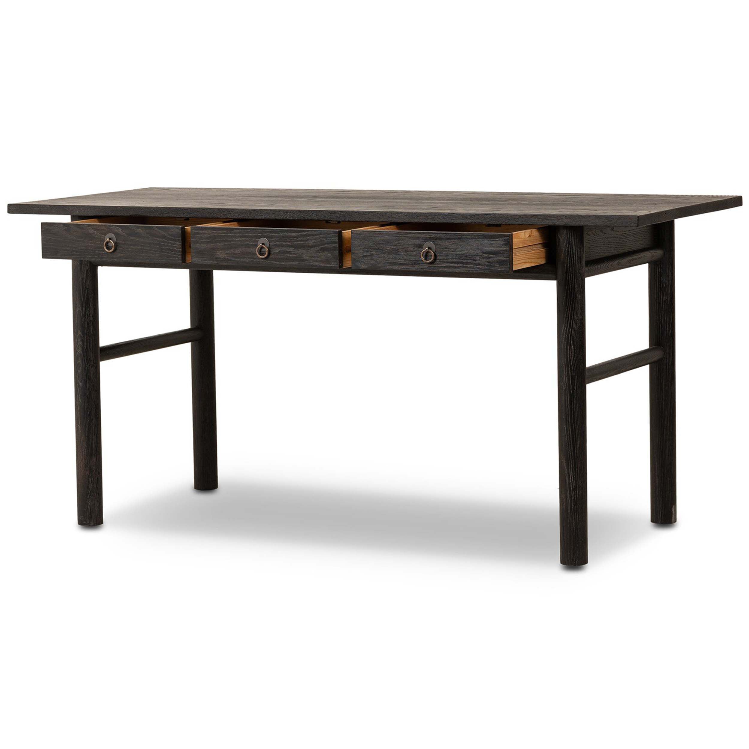 Griffith Desk, Distressed Black
