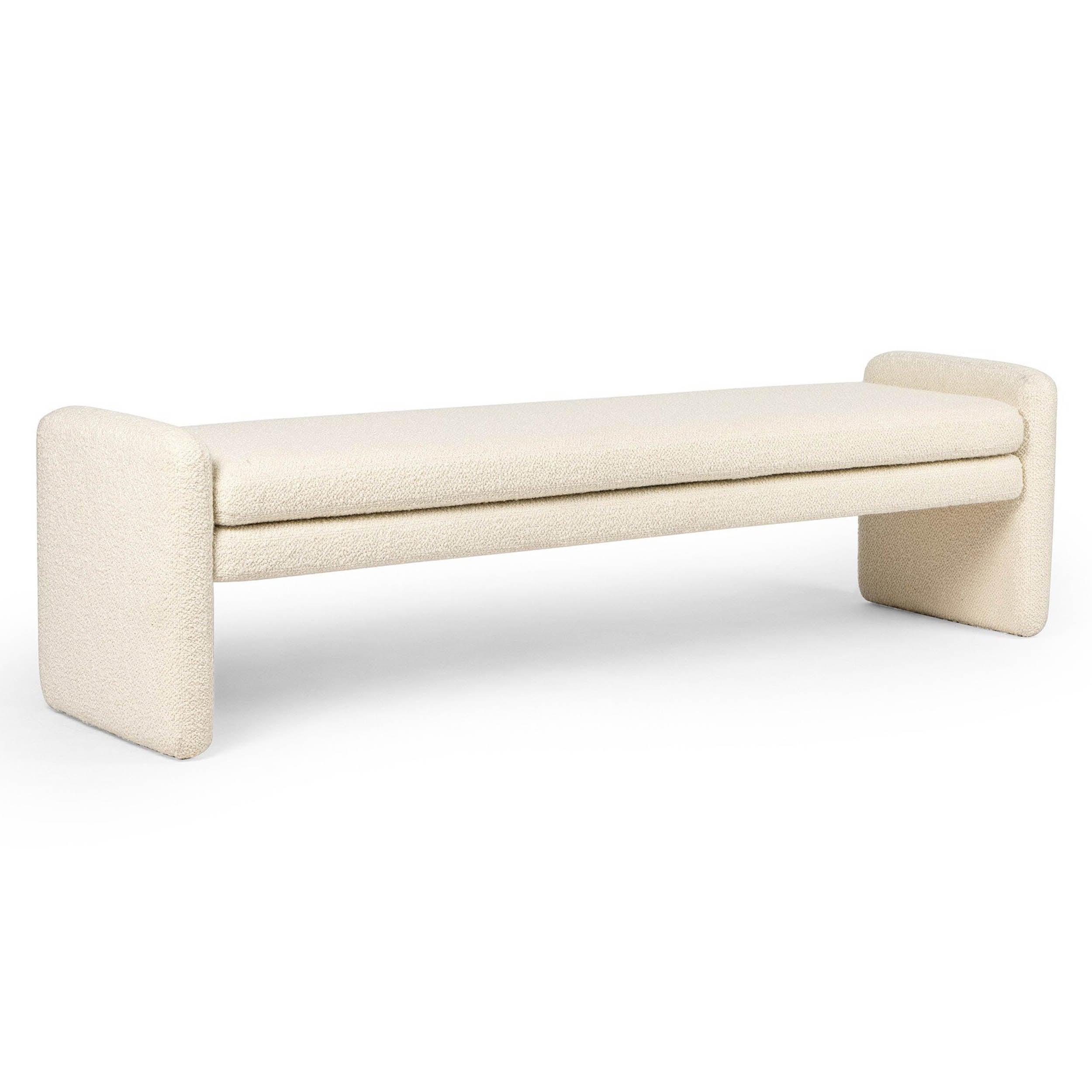 Serena Accent Bench, Durham Cream
