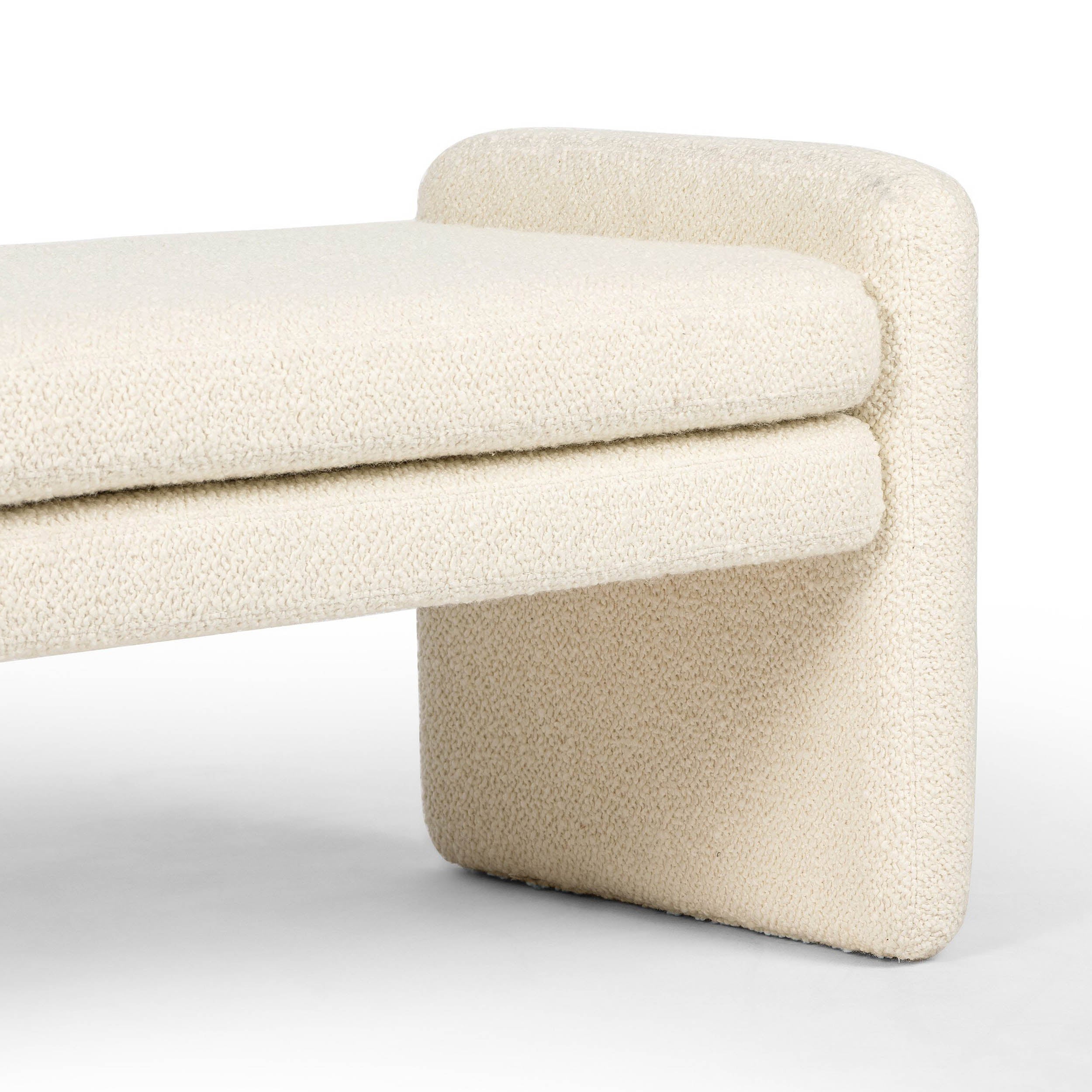 Serena Accent Bench, Durham Cream