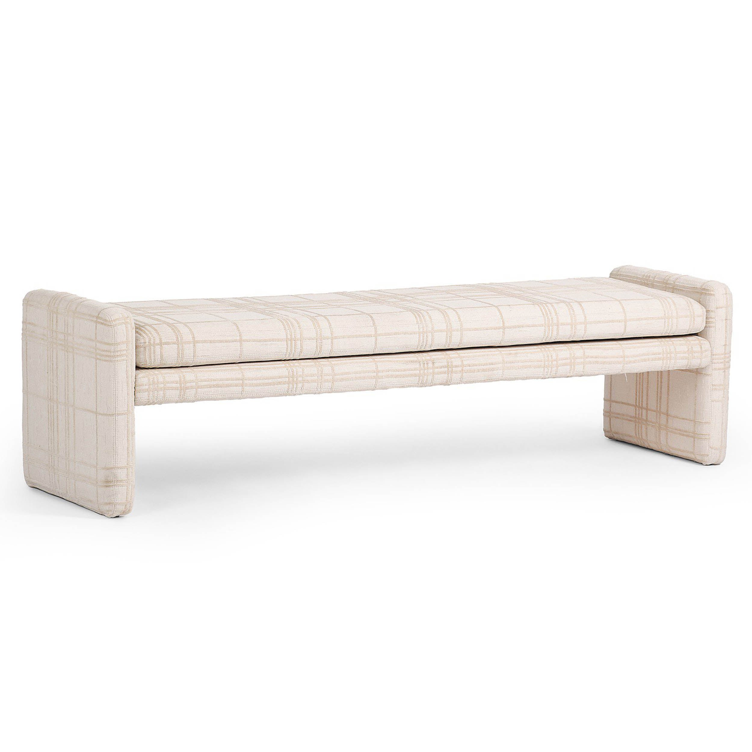 Serena Accent Bench, Sheffield Ivory