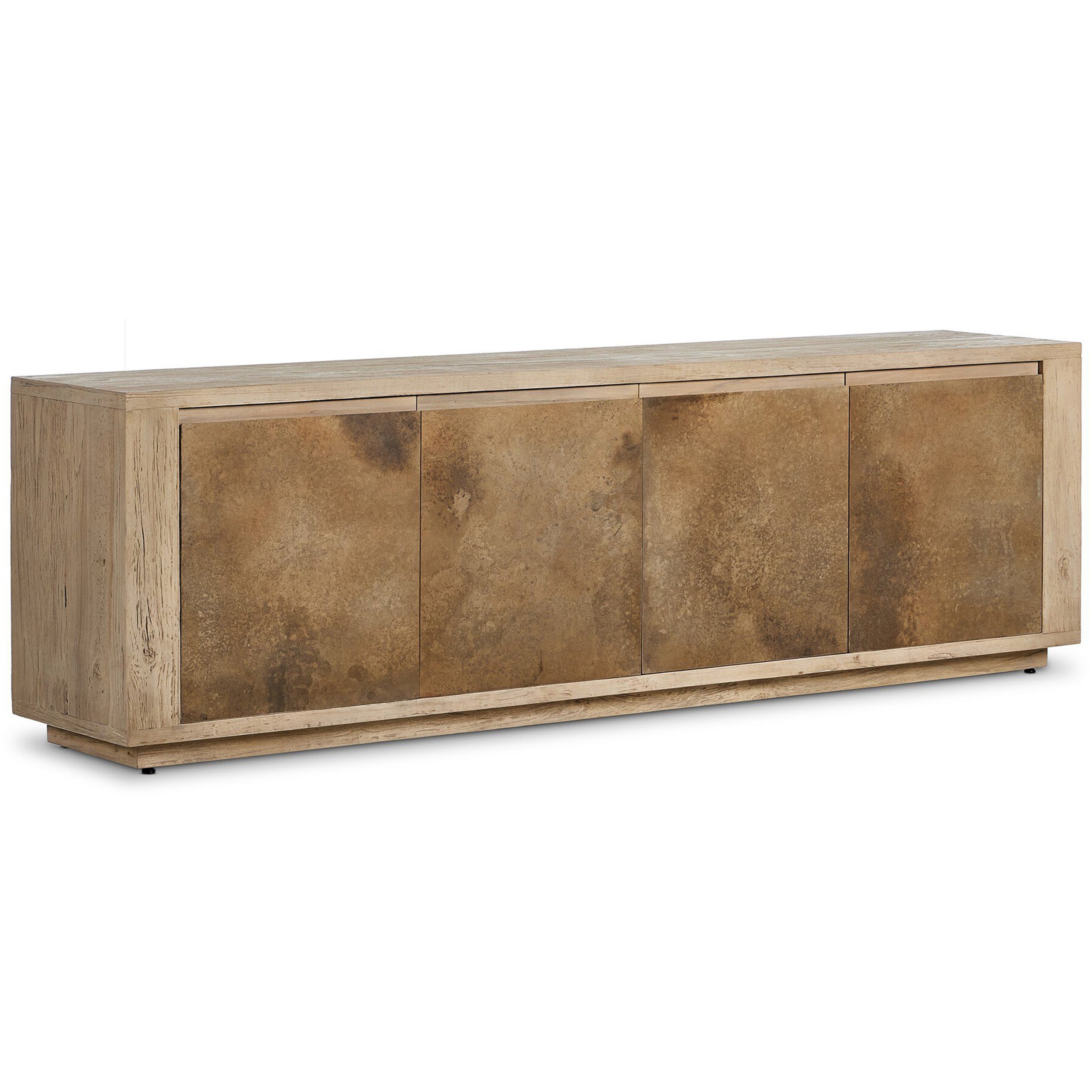 Redondo Media Console, Bleached Alder