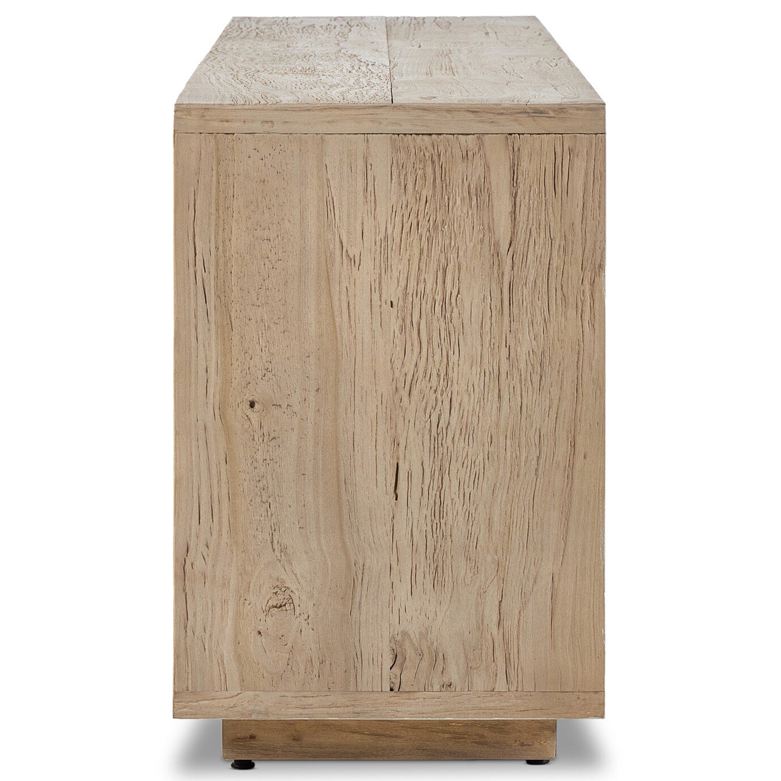 Redondo Media Console, Bleached Alder