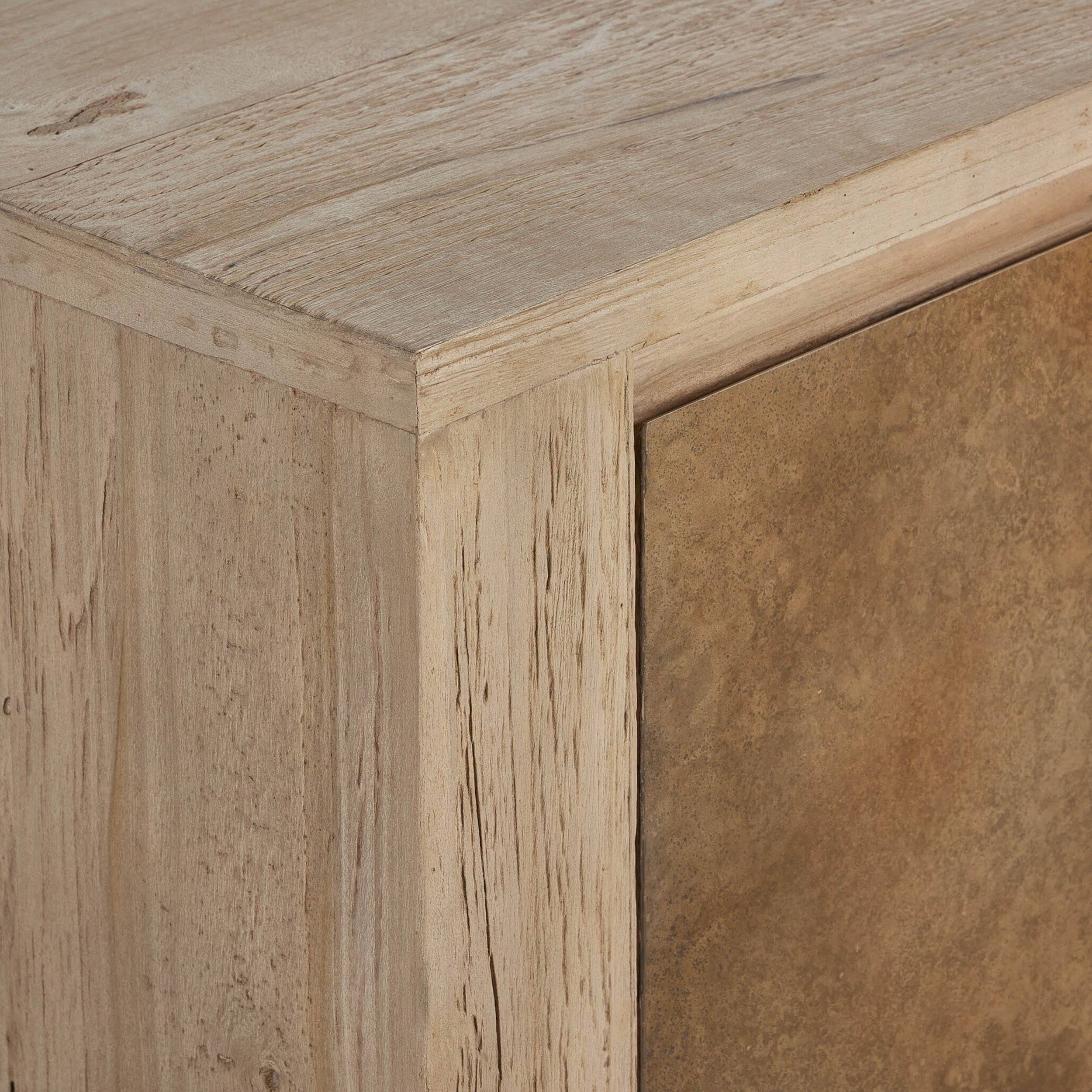 Redondo Media Console, Bleached Alder