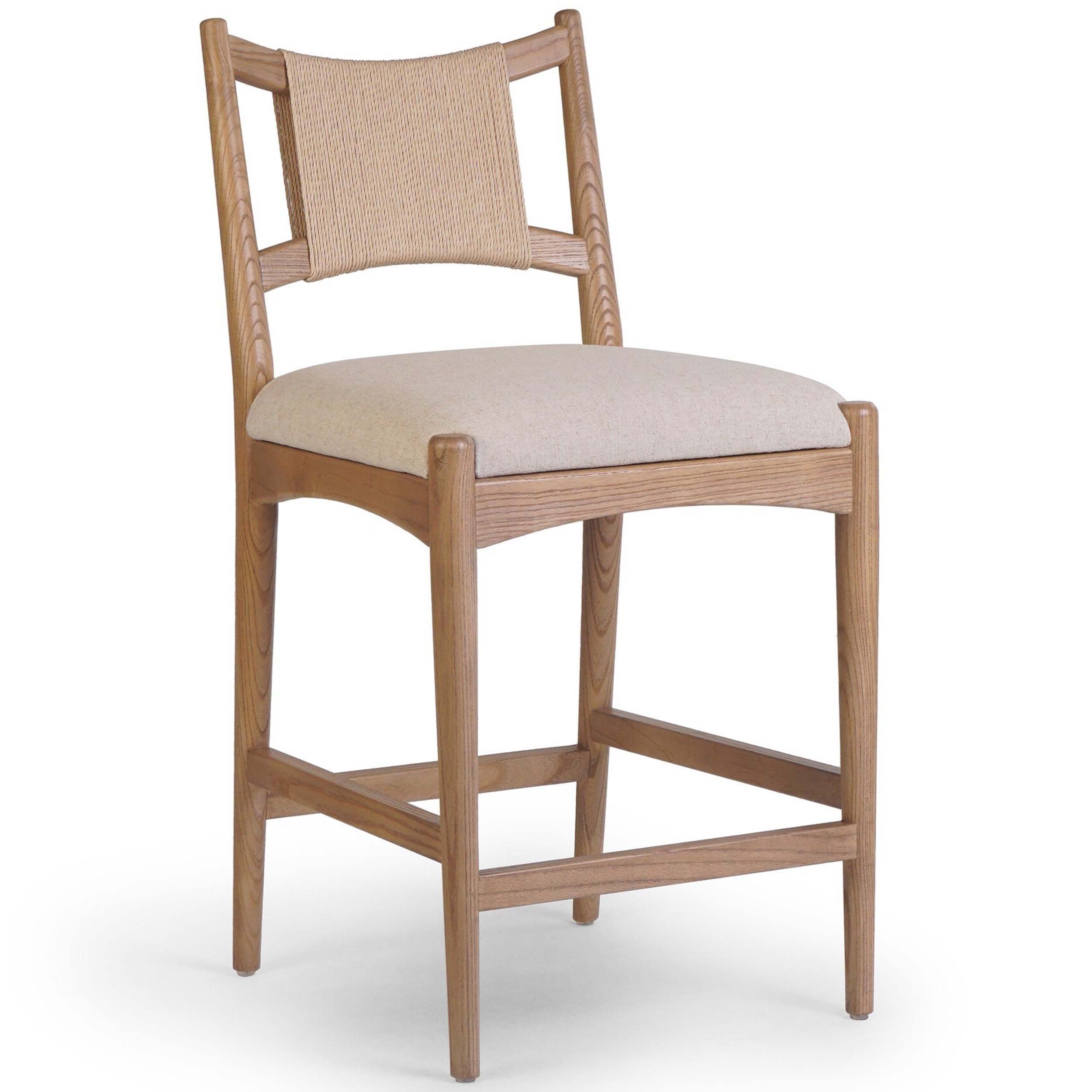 Haddon Counter Stool, Antwerp Natural, Natural Nettlewood