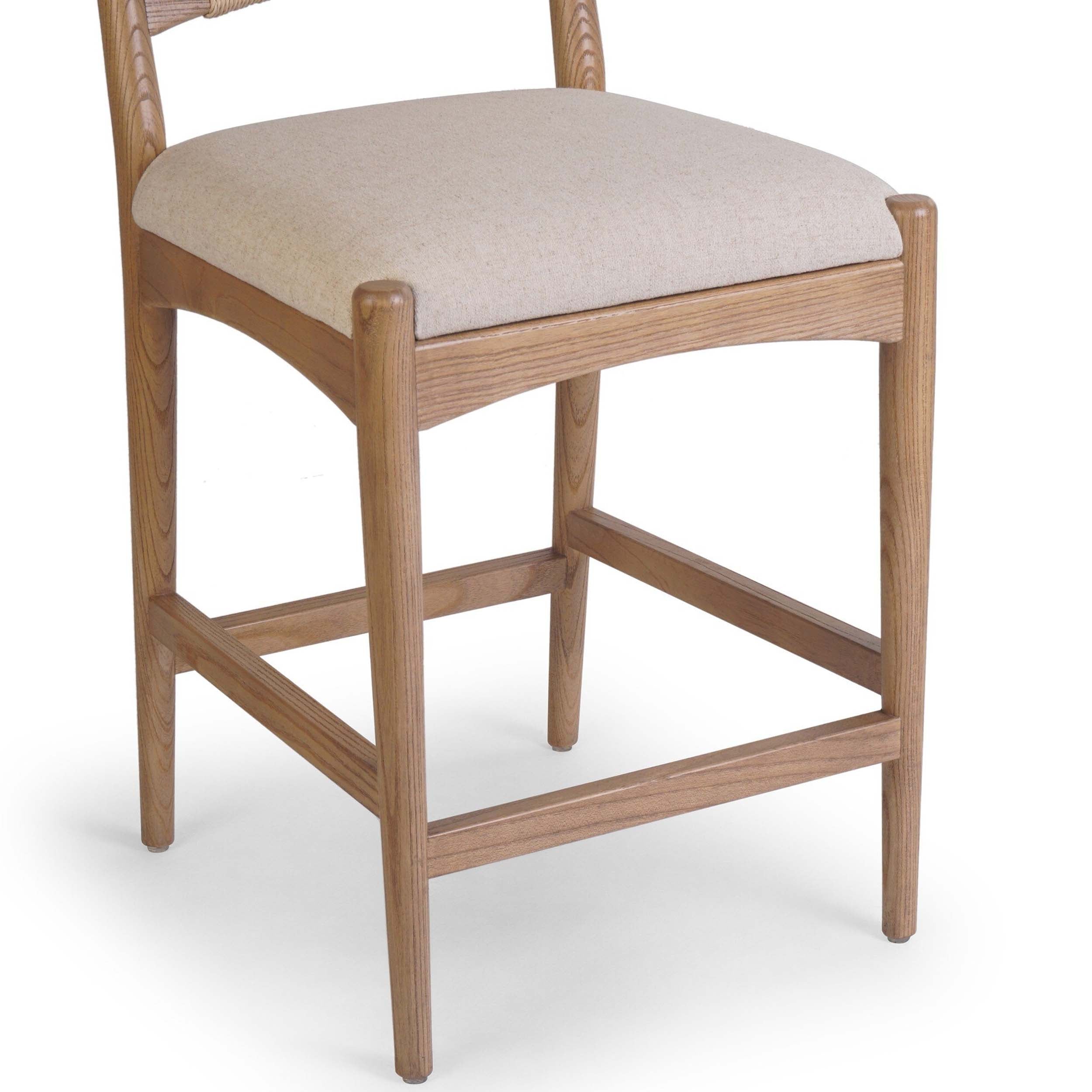 Haddon Counter Stool, Antwerp Natural, Natural Nettlewood