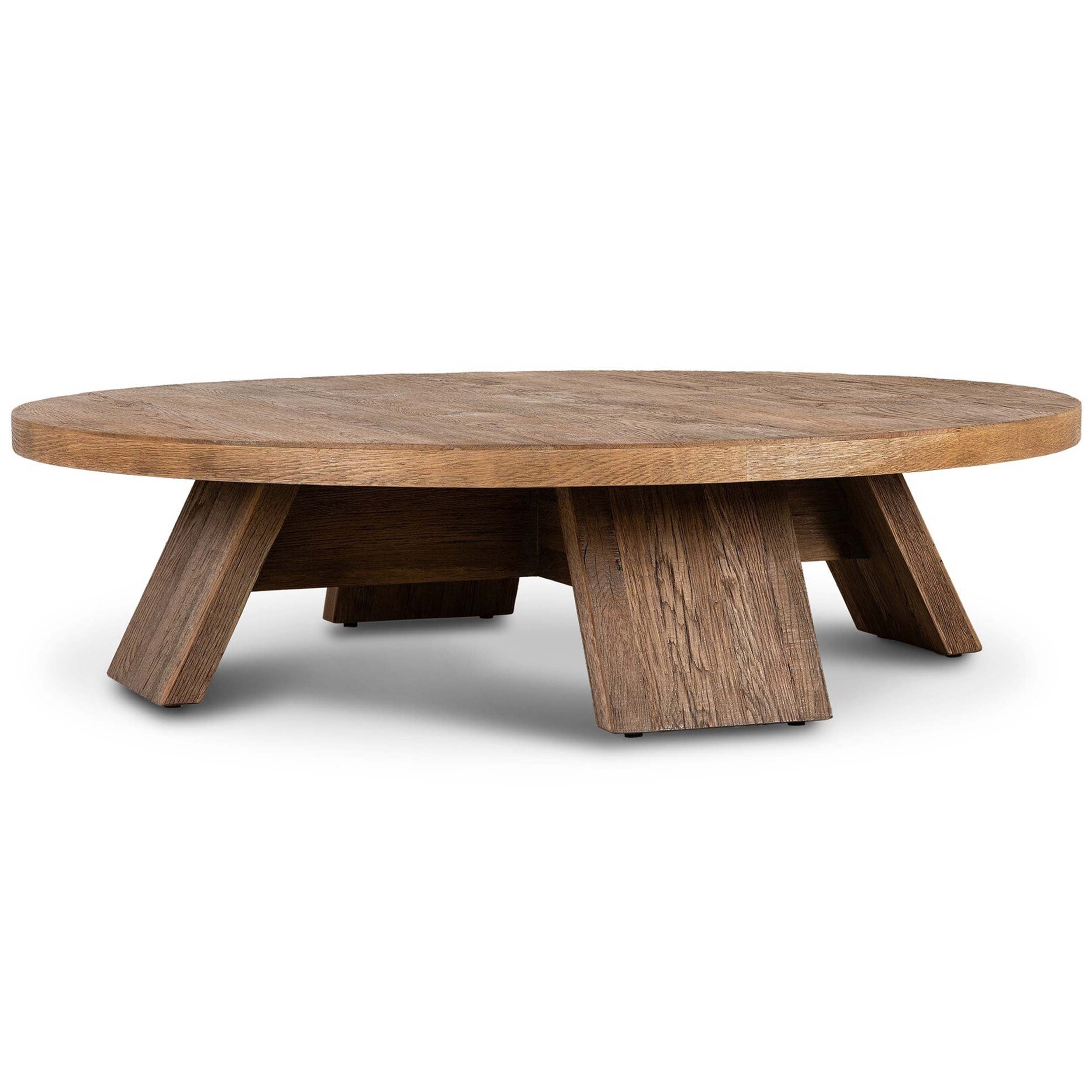 Sparrow Coffee Table, Washed Old Oak Resawn