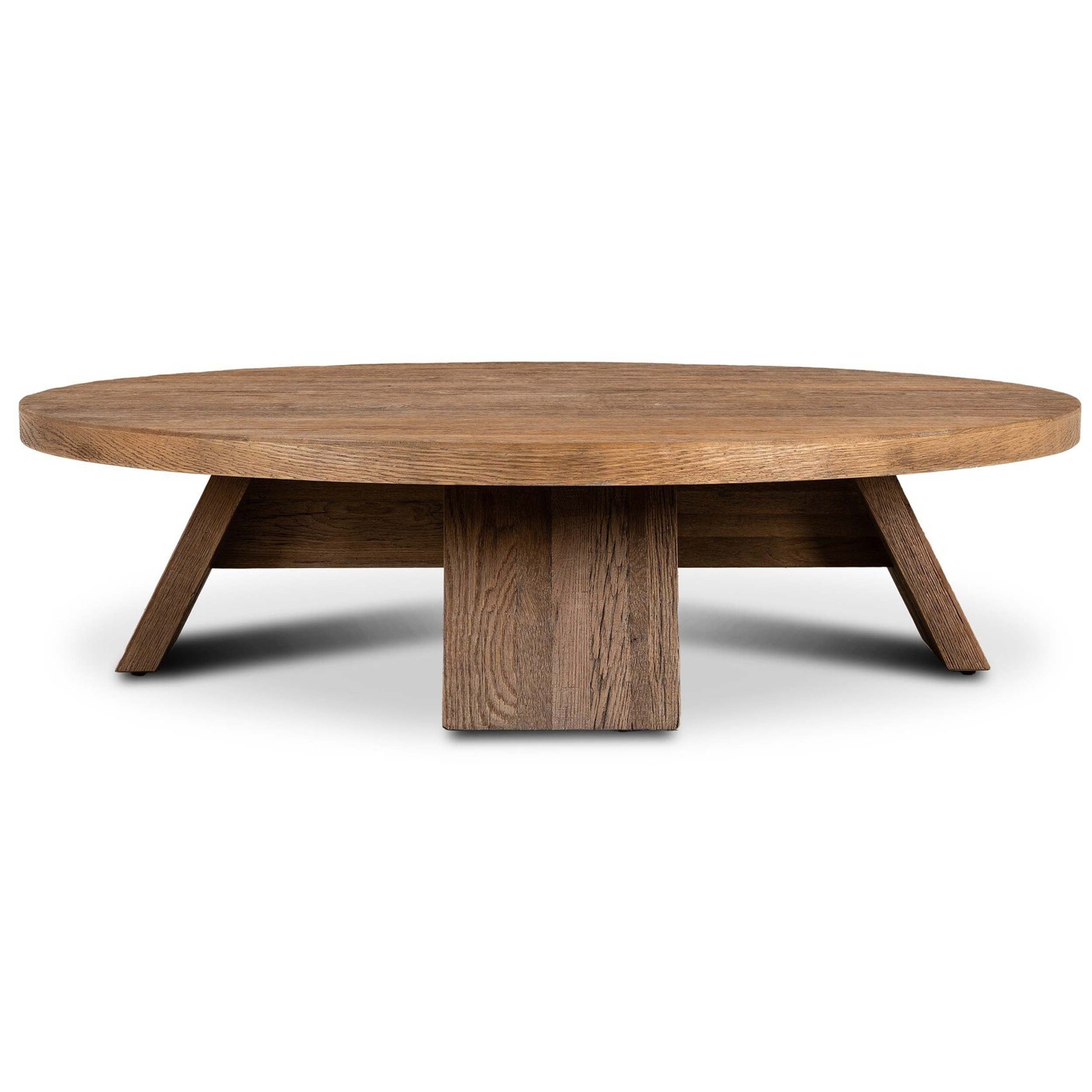 Sparrow Coffee Table, Washed Old Oak Resawn