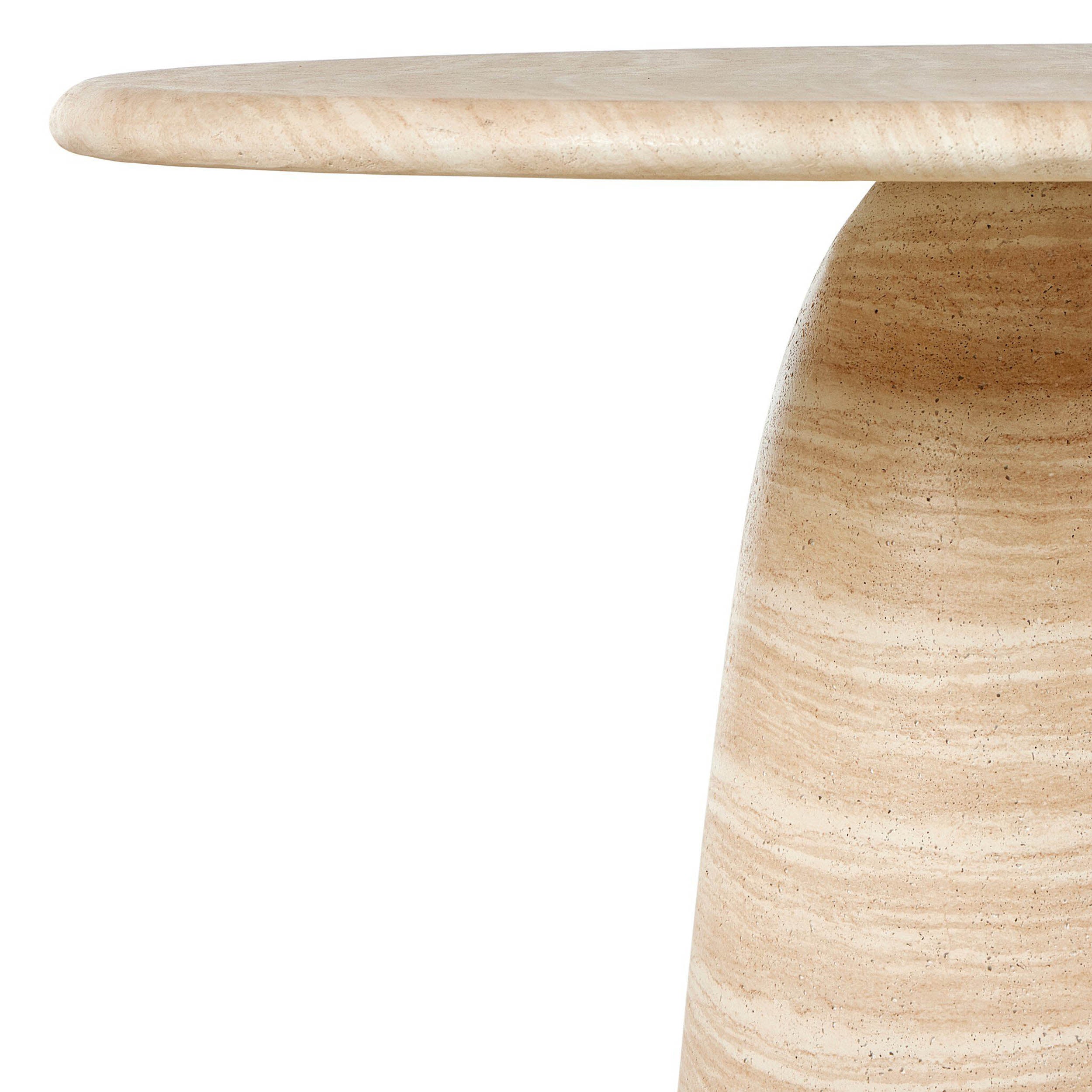 Janice Dining Table, Sand Striae