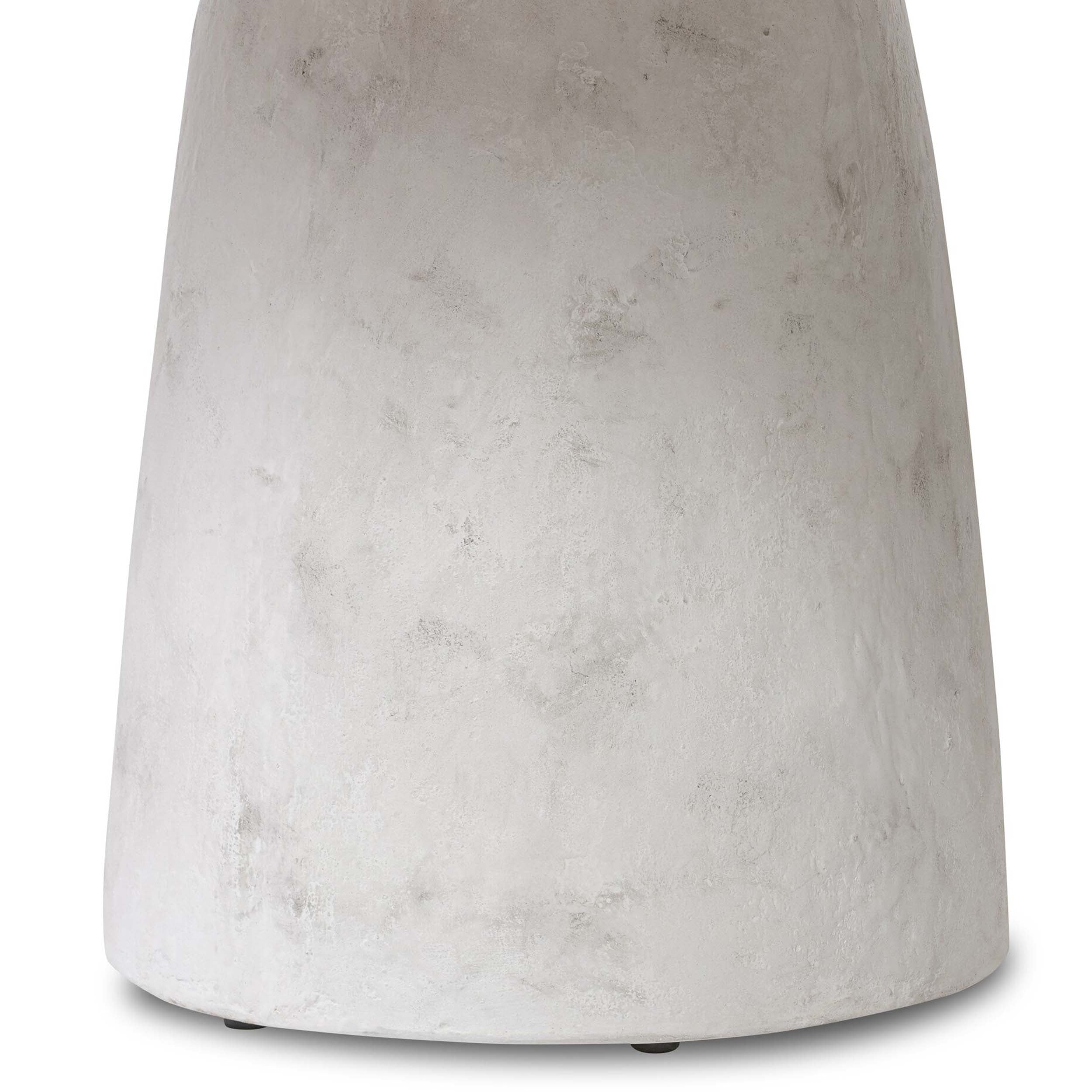 Janice Dining Table, Textured Lunar Concrete