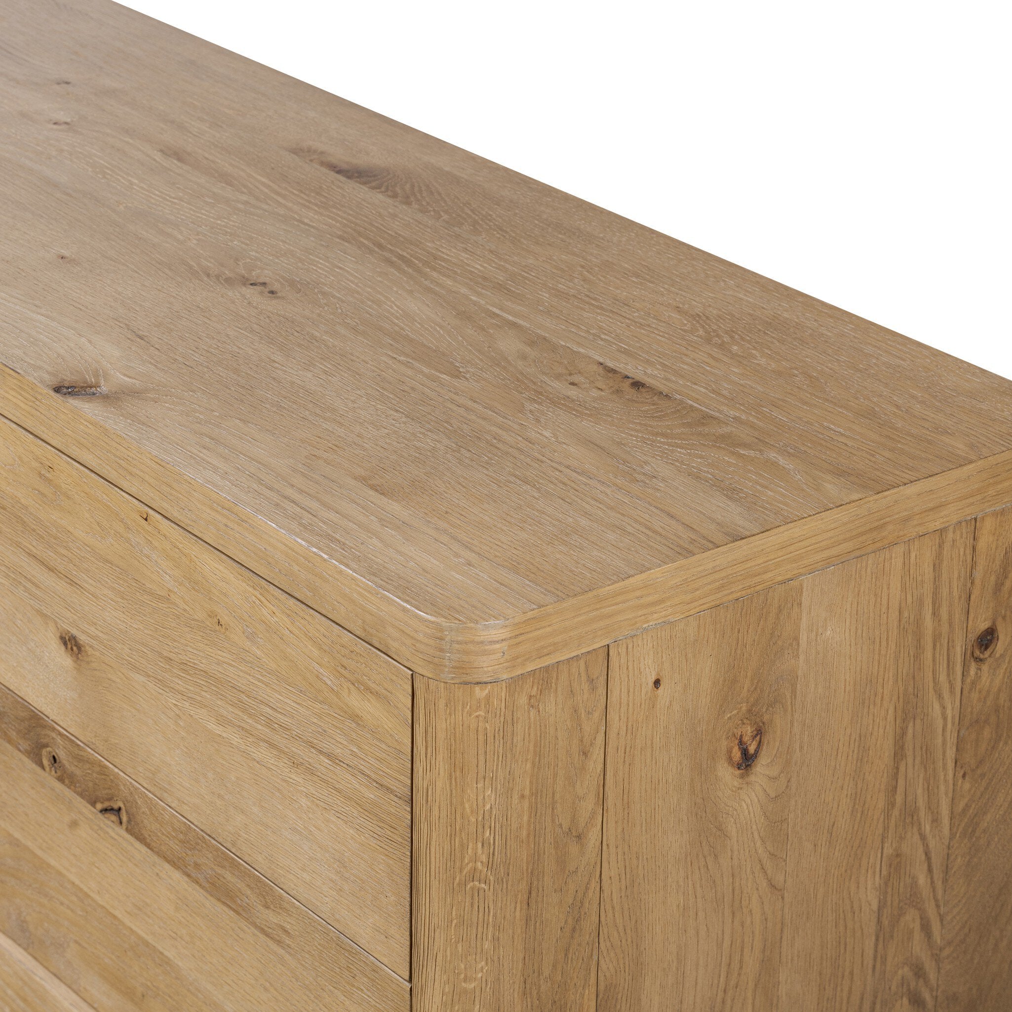 Noeline 6-Drawer Dresser, Resawn Worn Oak