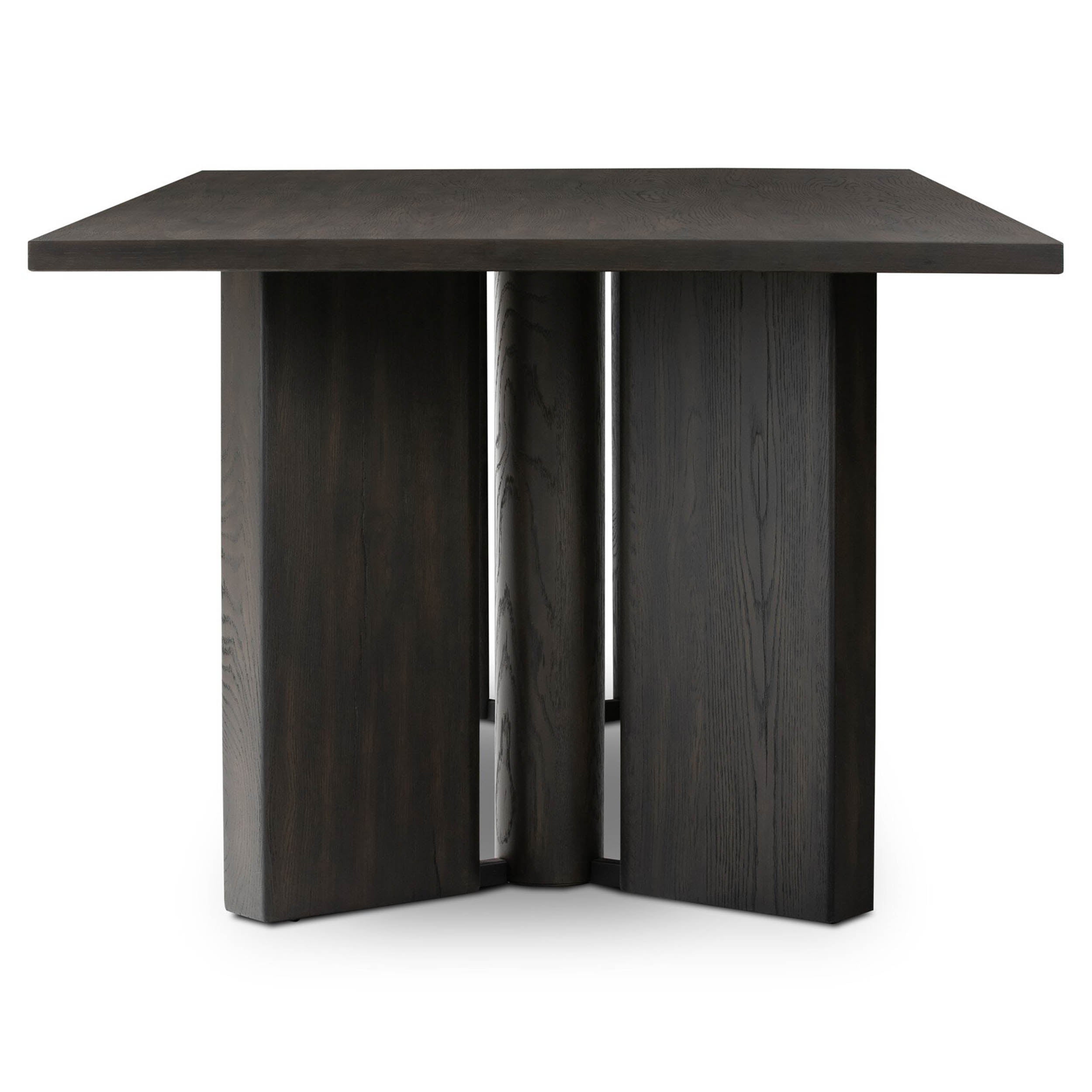 Huxley Dining Table, Smoked Black Veneer
