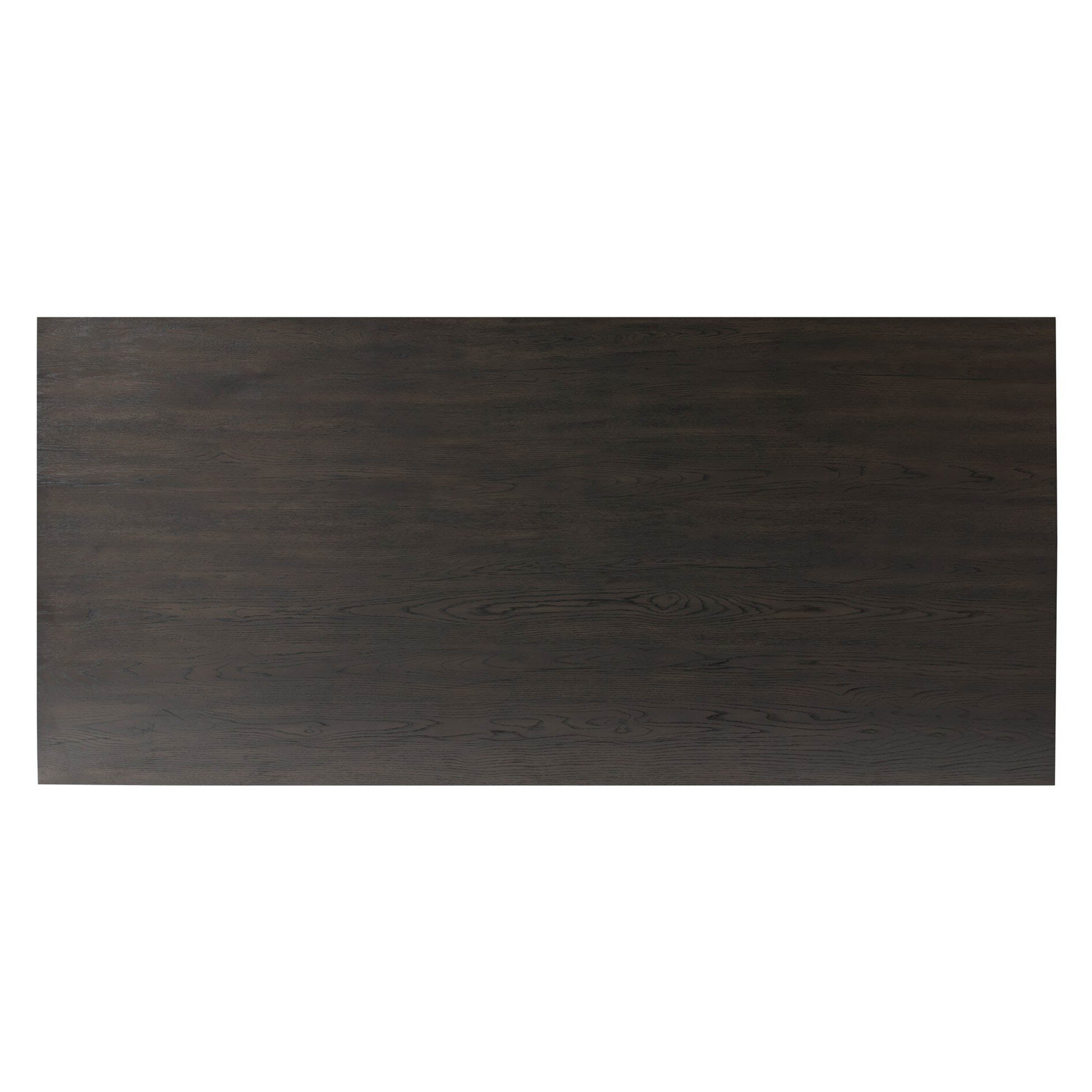 Huxley Dining Table, Smoked Black Veneer