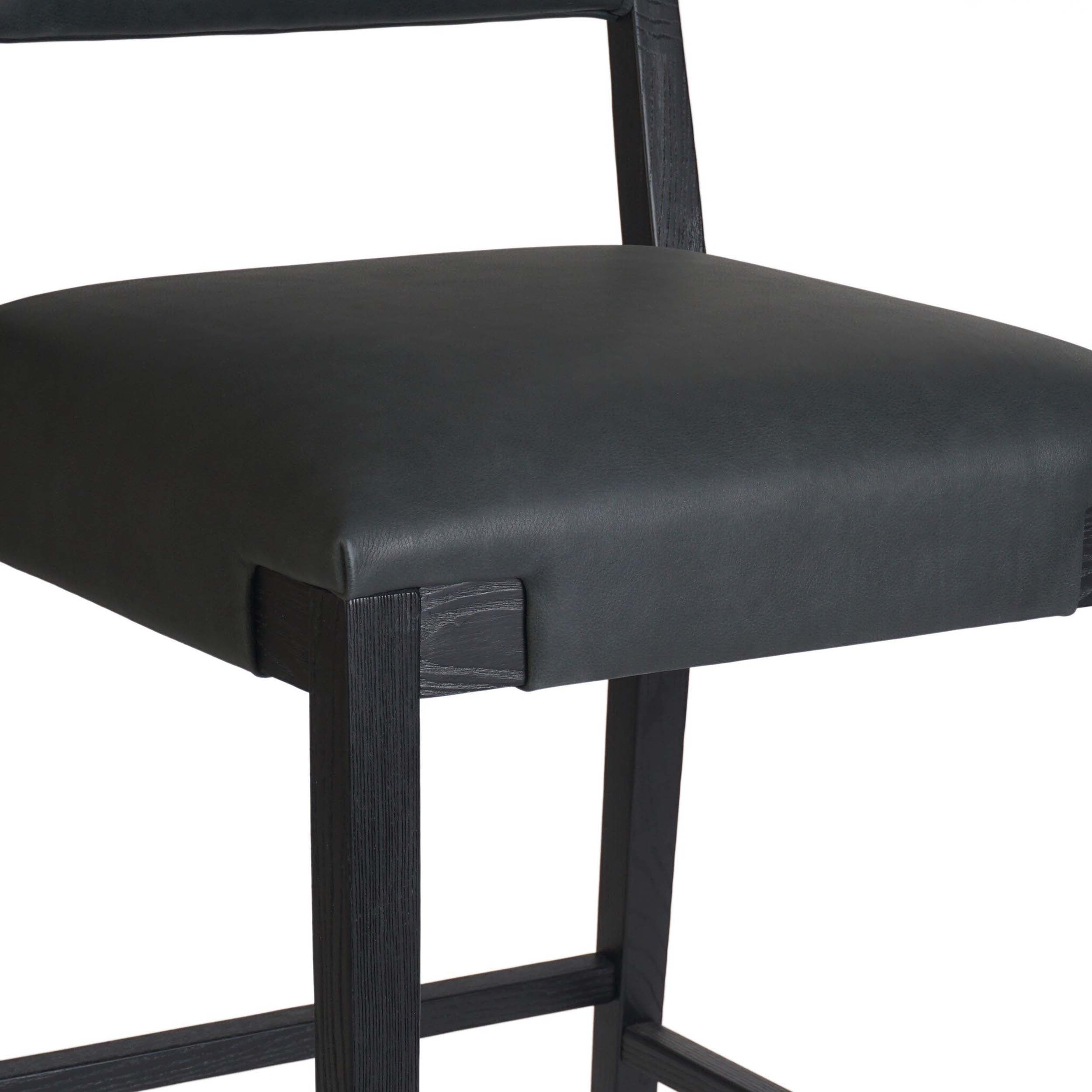 Tamari Bar + Counter Stool, Brickhouse Black