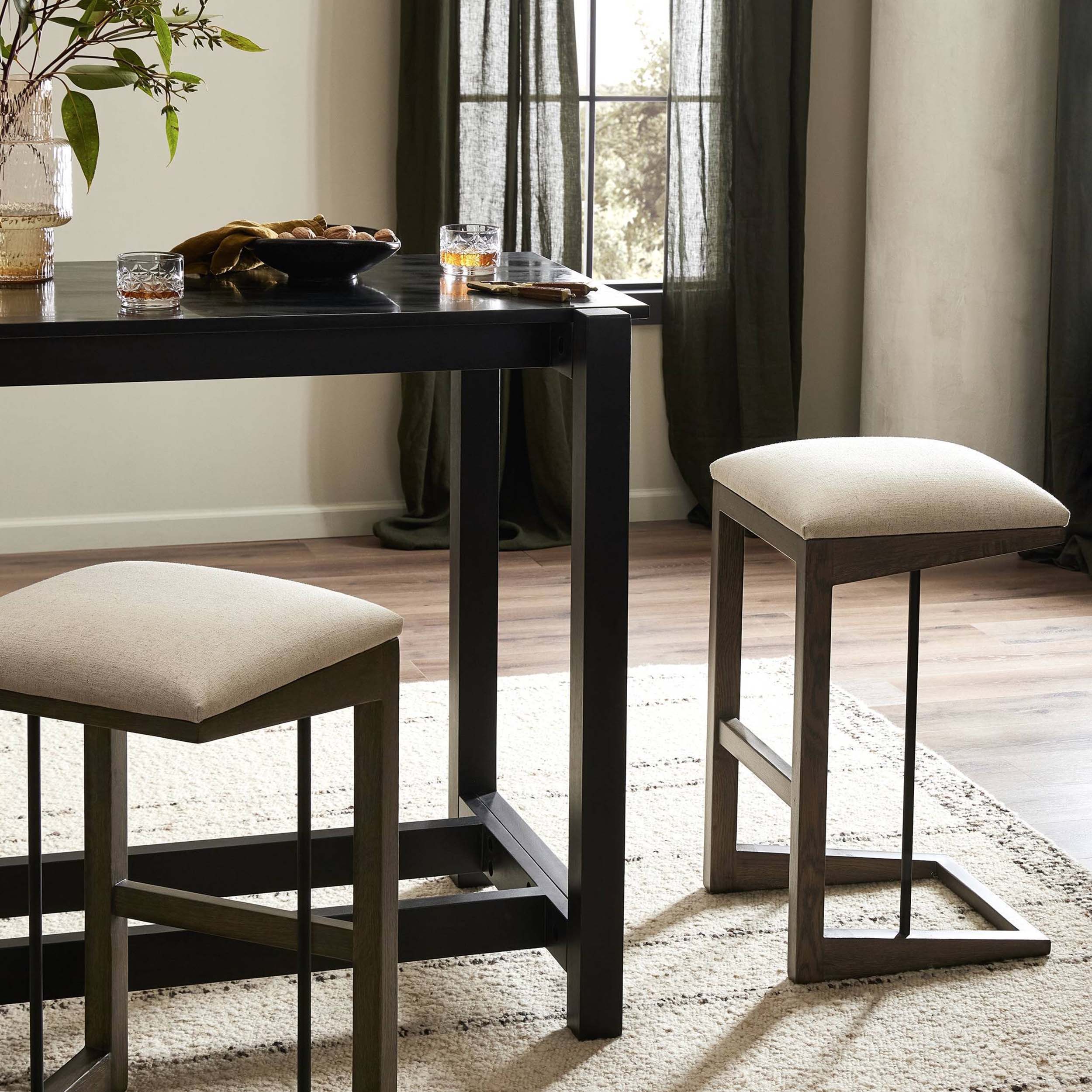 Finn Bar + Counter Stool, Antwerp Natural