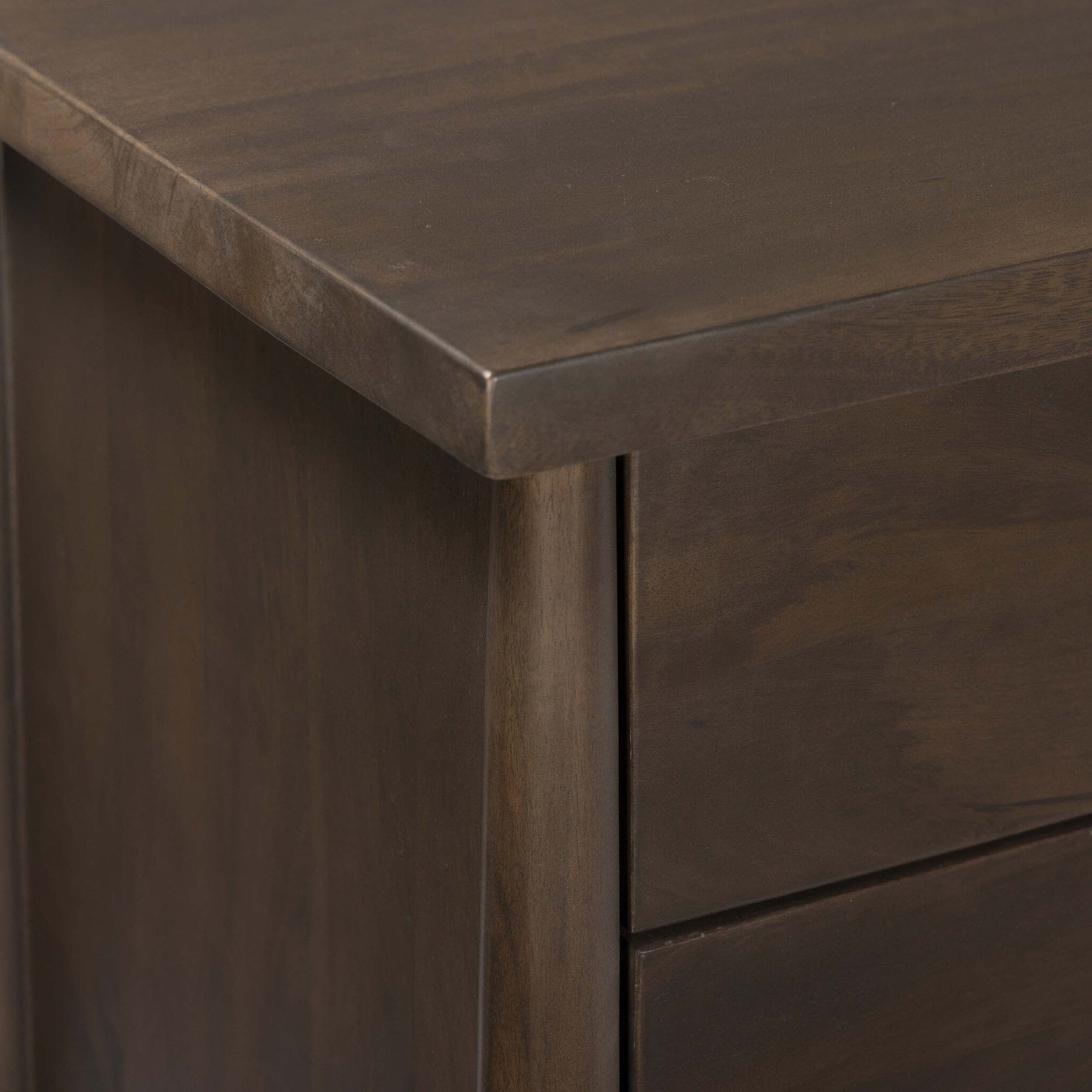 Freddie 6 Drawer Dresser, Brown