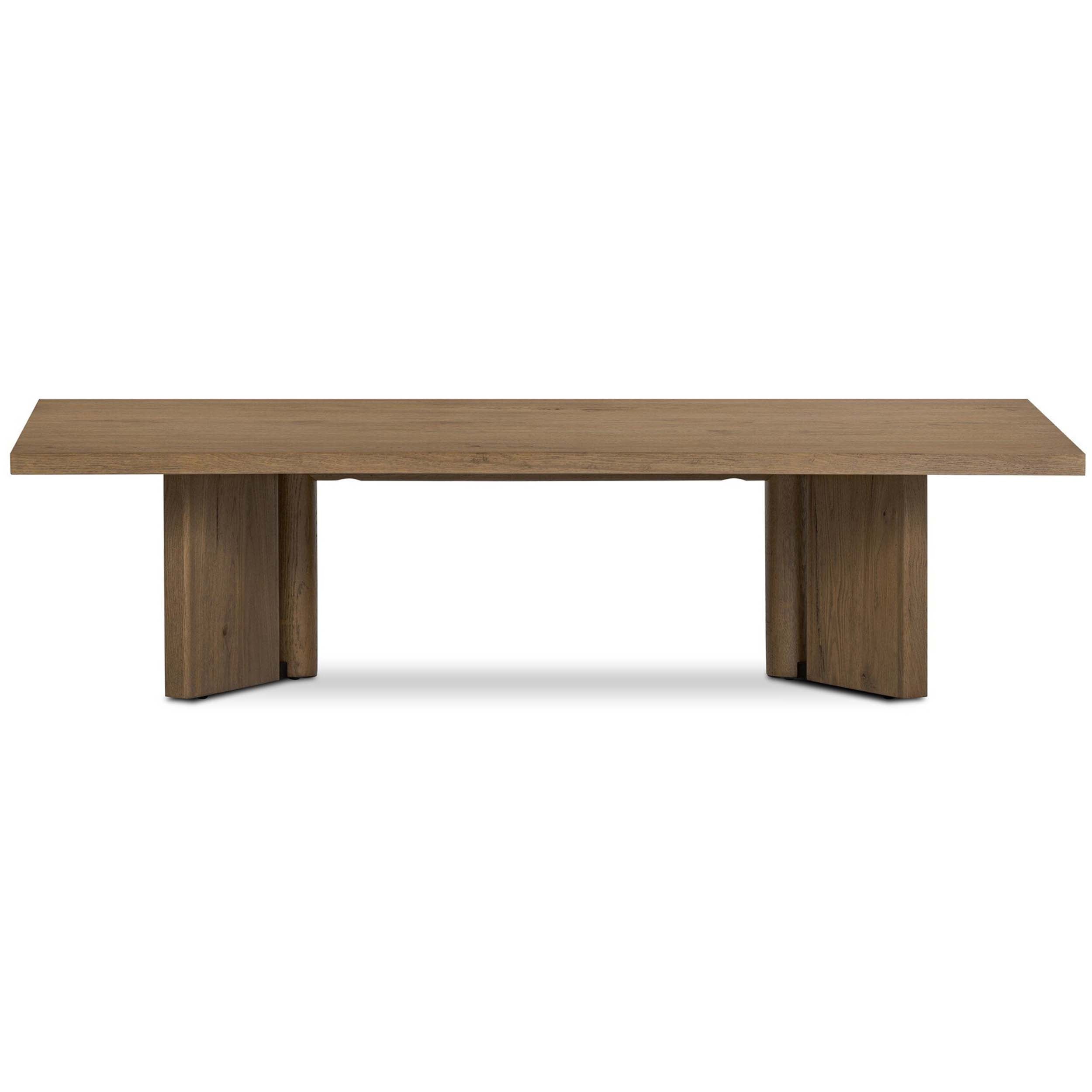 Huxley Coffee Table, Rubbed Light Oak Veneer