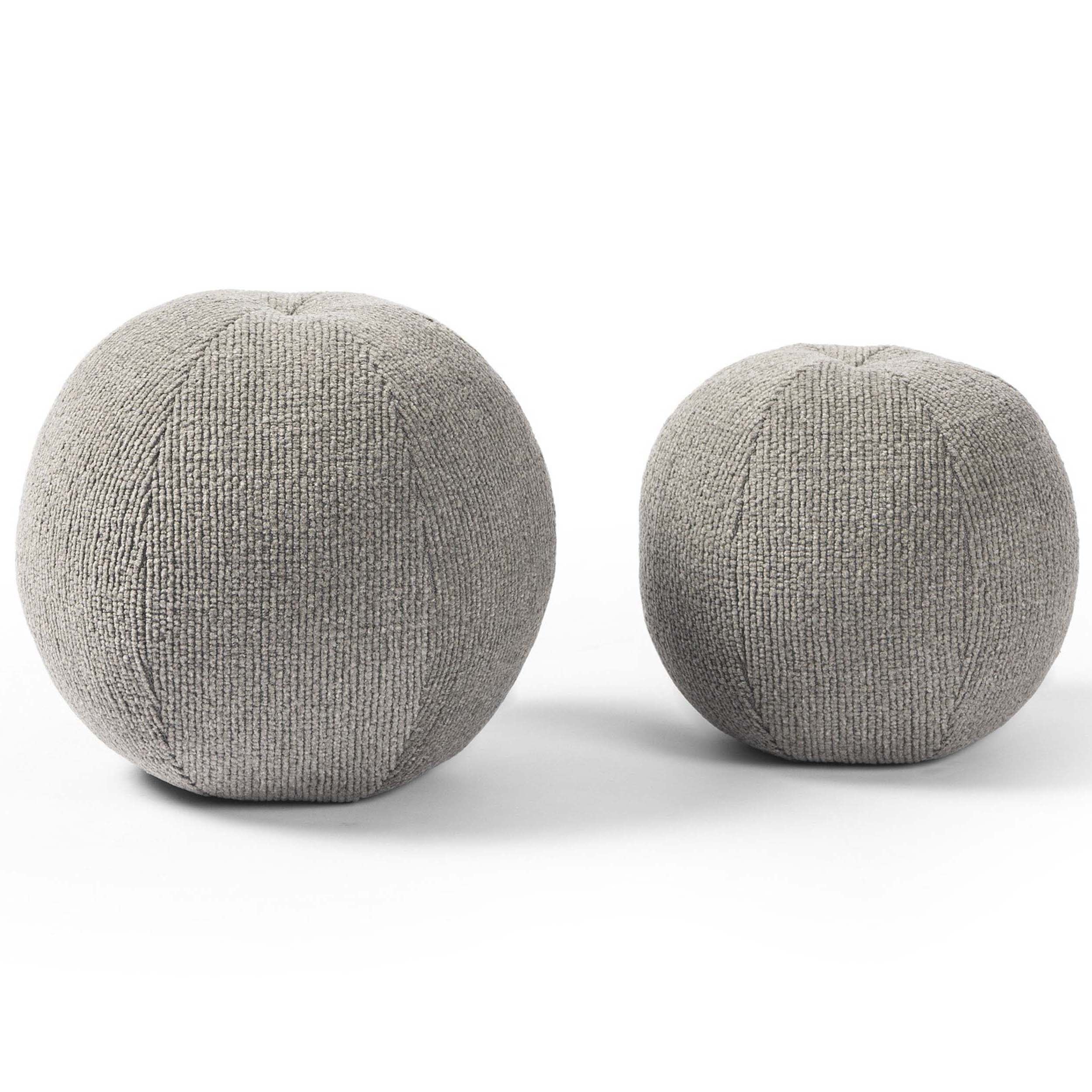 Balle Outdoor Pillow Set Of 2, Leto Grey