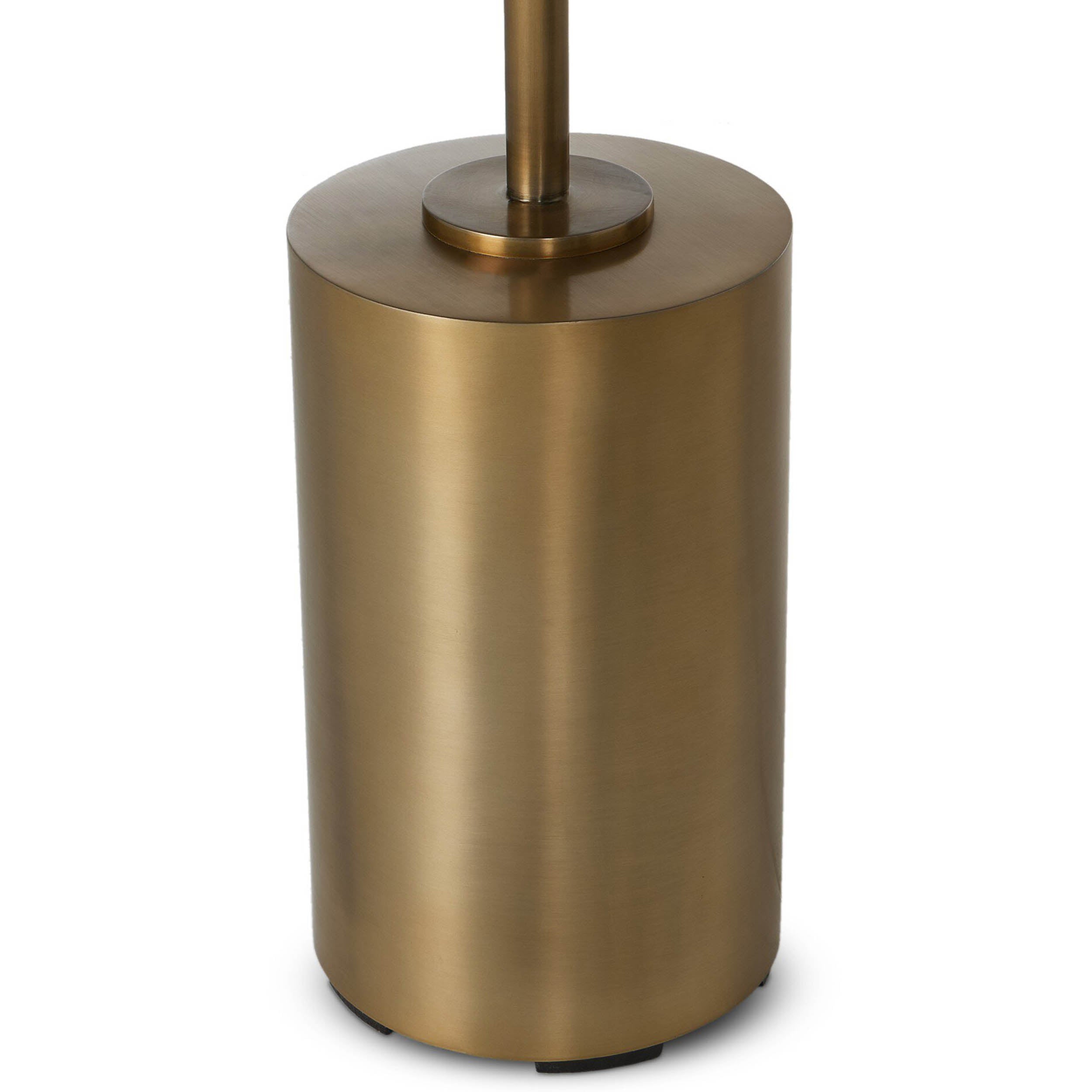 Luther Floor Lamp, Aged Brass Iron